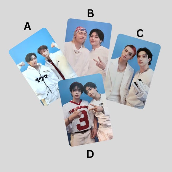 Stray Kids SKZ Karma Wal Mart Photocards Minsung -preorder - Etsy