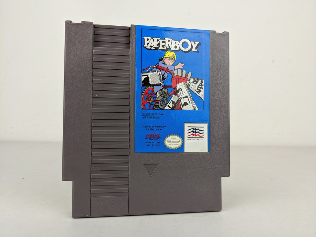 Paperboy - Authentic Nintendo NES Game - Etsy