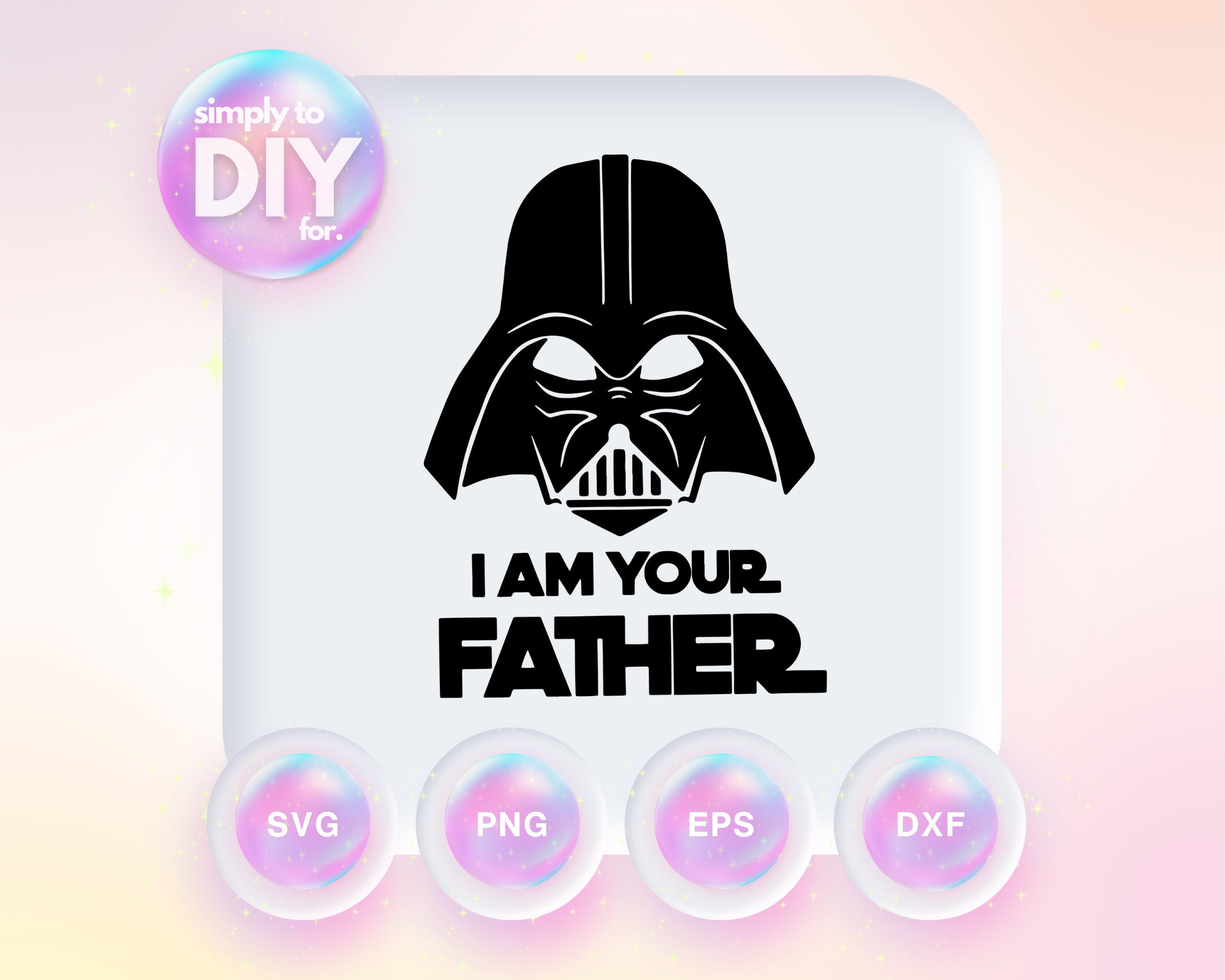 I Am Your Father - Star Wars - Fathers Day - Darth Vader - Funny