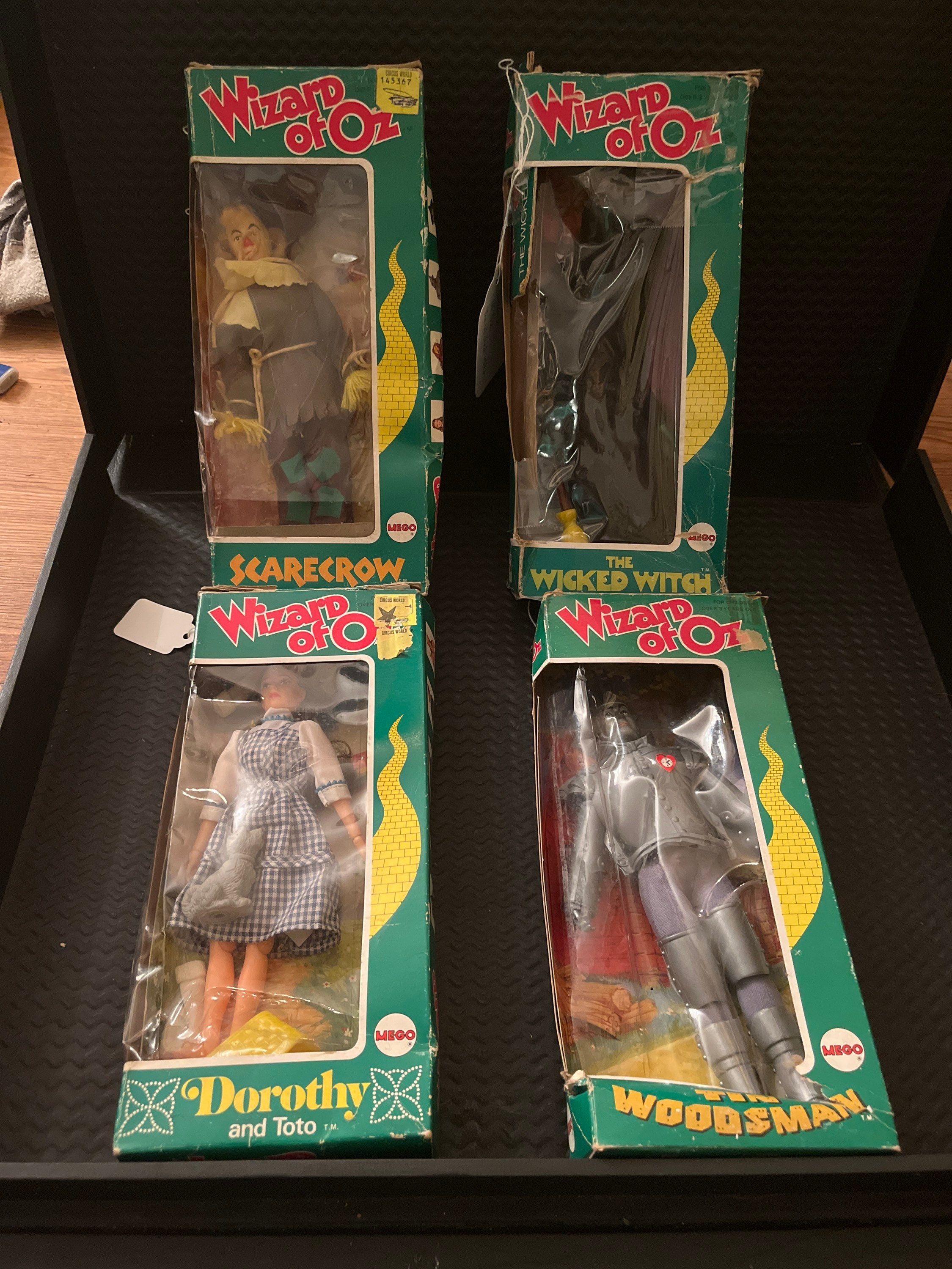 オズの魔法使い ヴィンテージ 1974 メゴ アクションドールセット