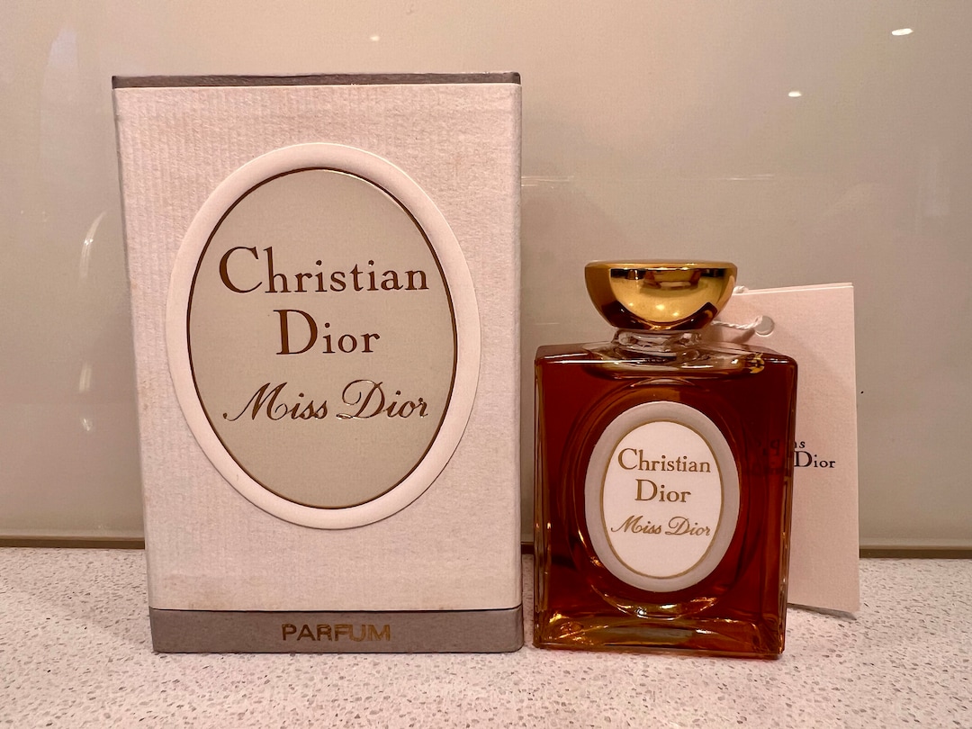 Vintage 1970s Christian Dior Miss Dior 15 Ml Parfum Perfume - Etsy