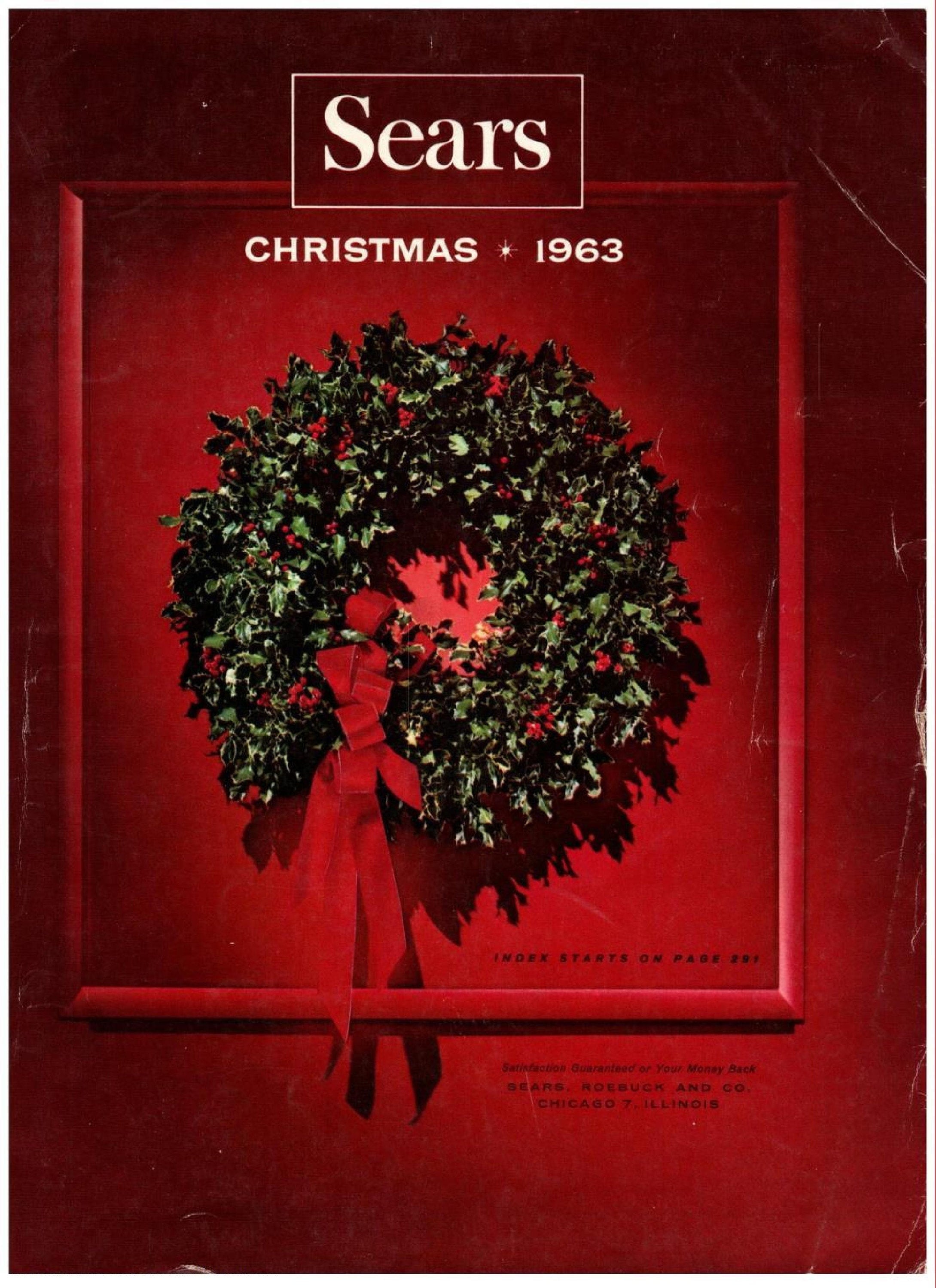 Vintage 1963 Sears Roebuck & Co. Christmas Wishbook Catalog PDF