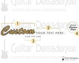 シェクター ギター デカール ヘッドストック 修復 ウォータースライド