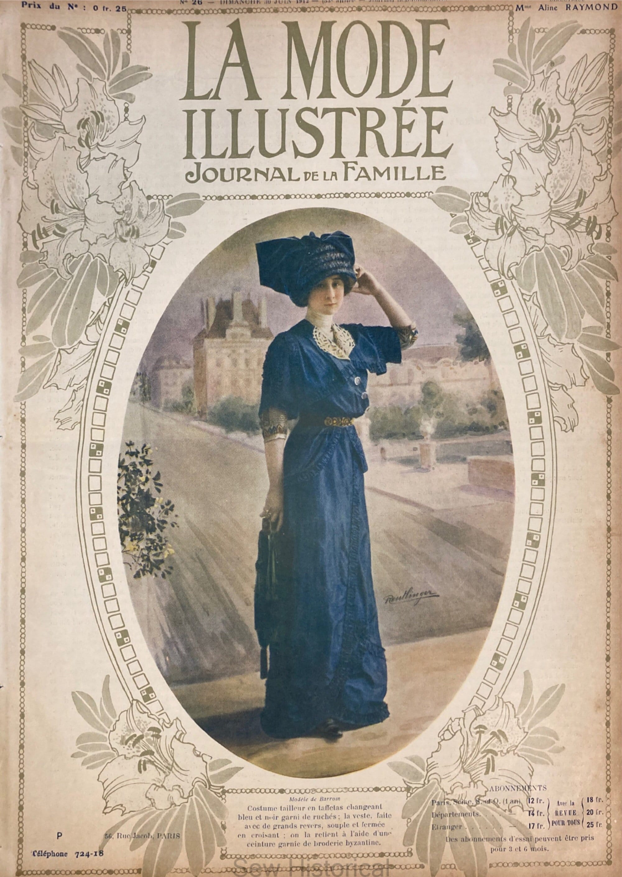 La Mode Illustree - June 30 1912 - PDF - Etsy