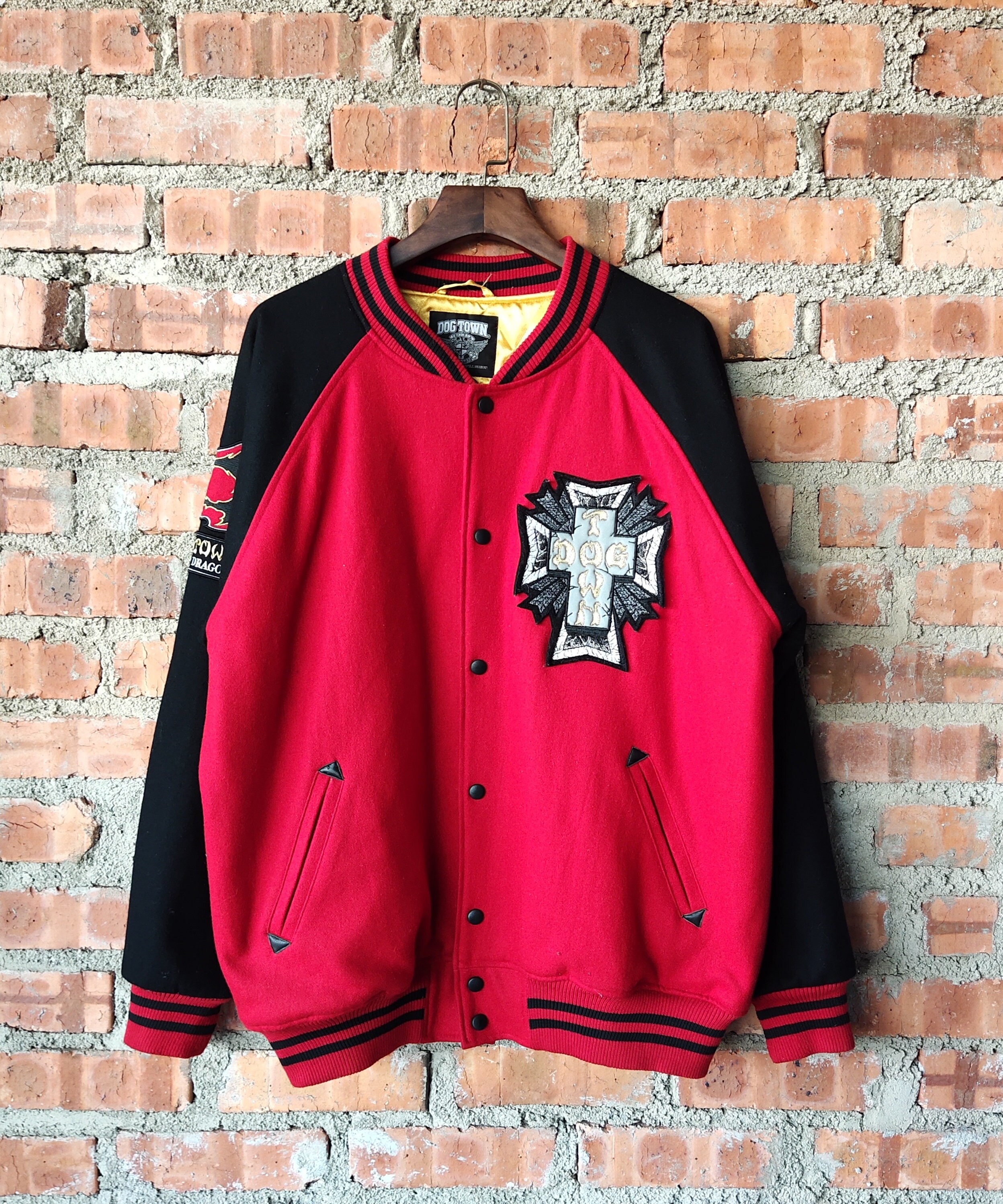 希少 ヴィンテージ 90年代 ドッグタウン ブラックドラゴン スカジャン