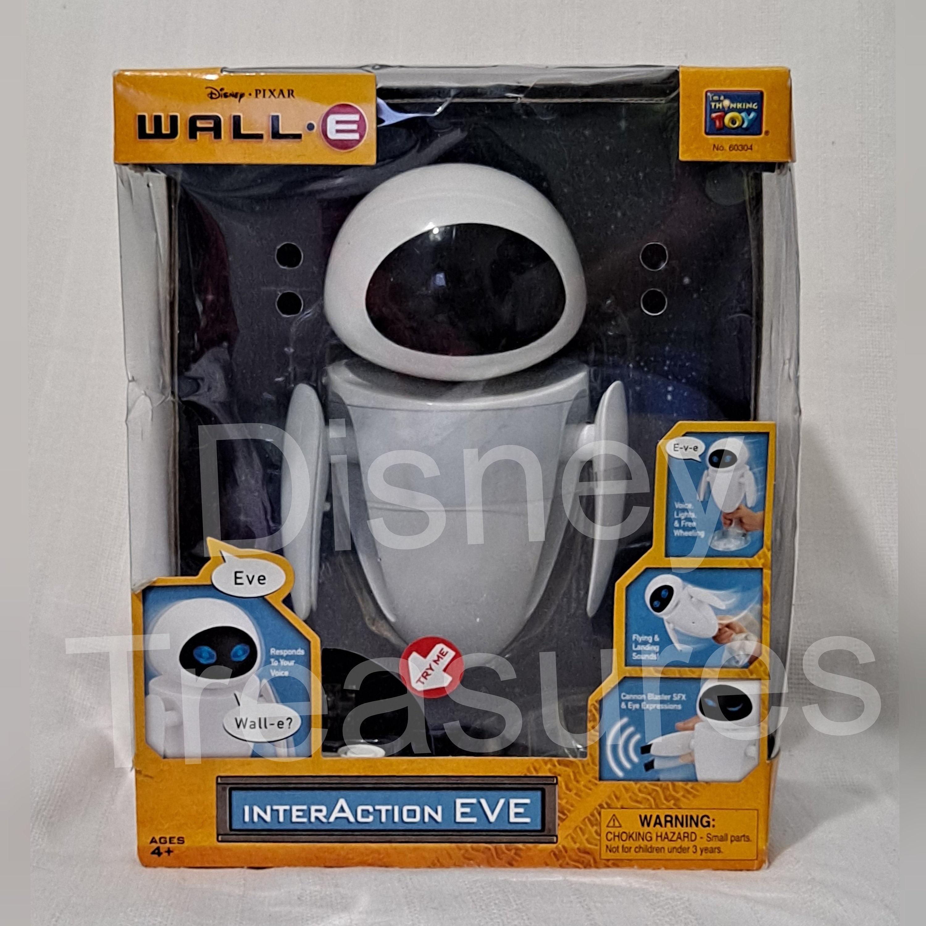 New Factory Sealed Retired Disney Pixar Interaction Eve Sound