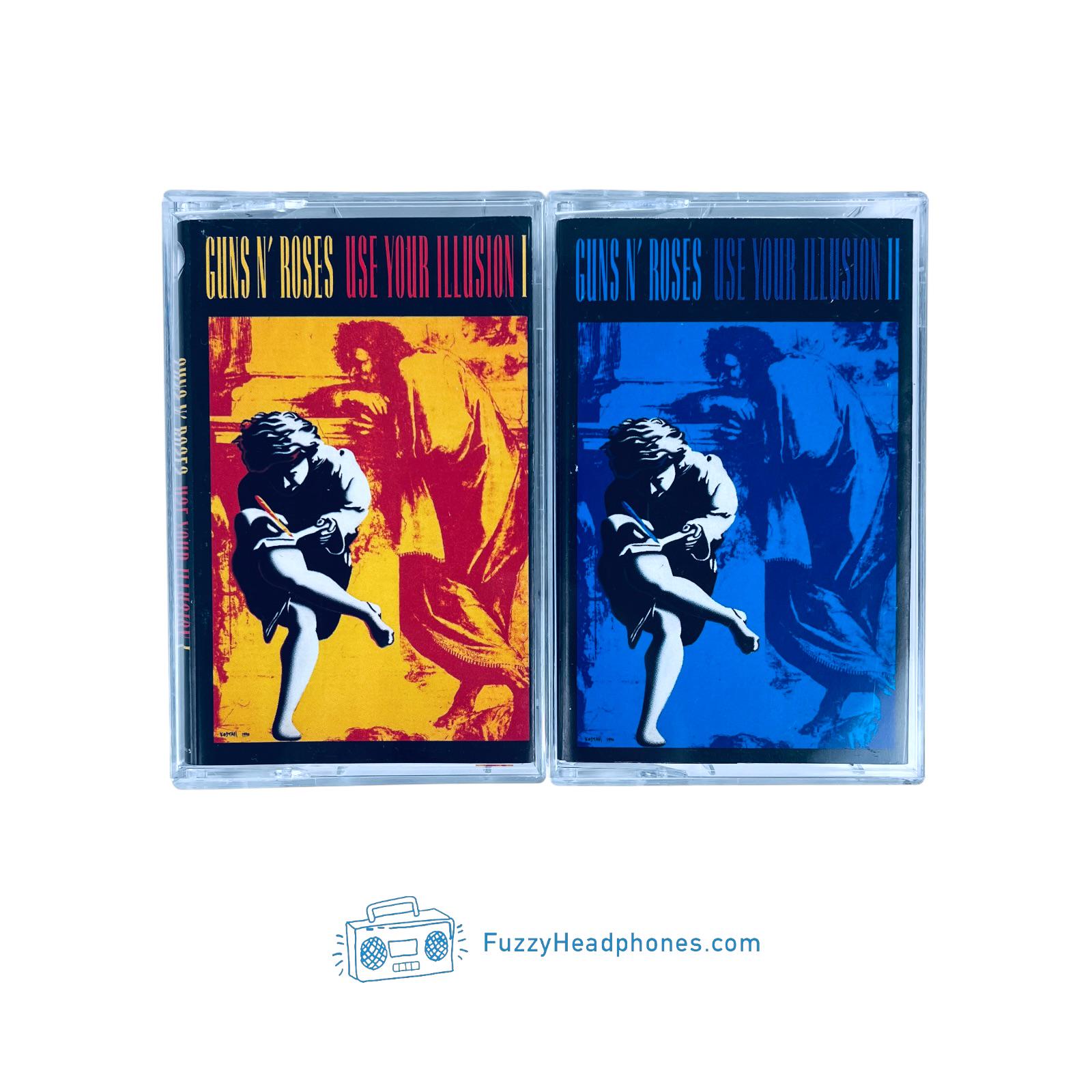 Guns N' Roses - Use Your Illusion I & II Cassette Tapes (1991