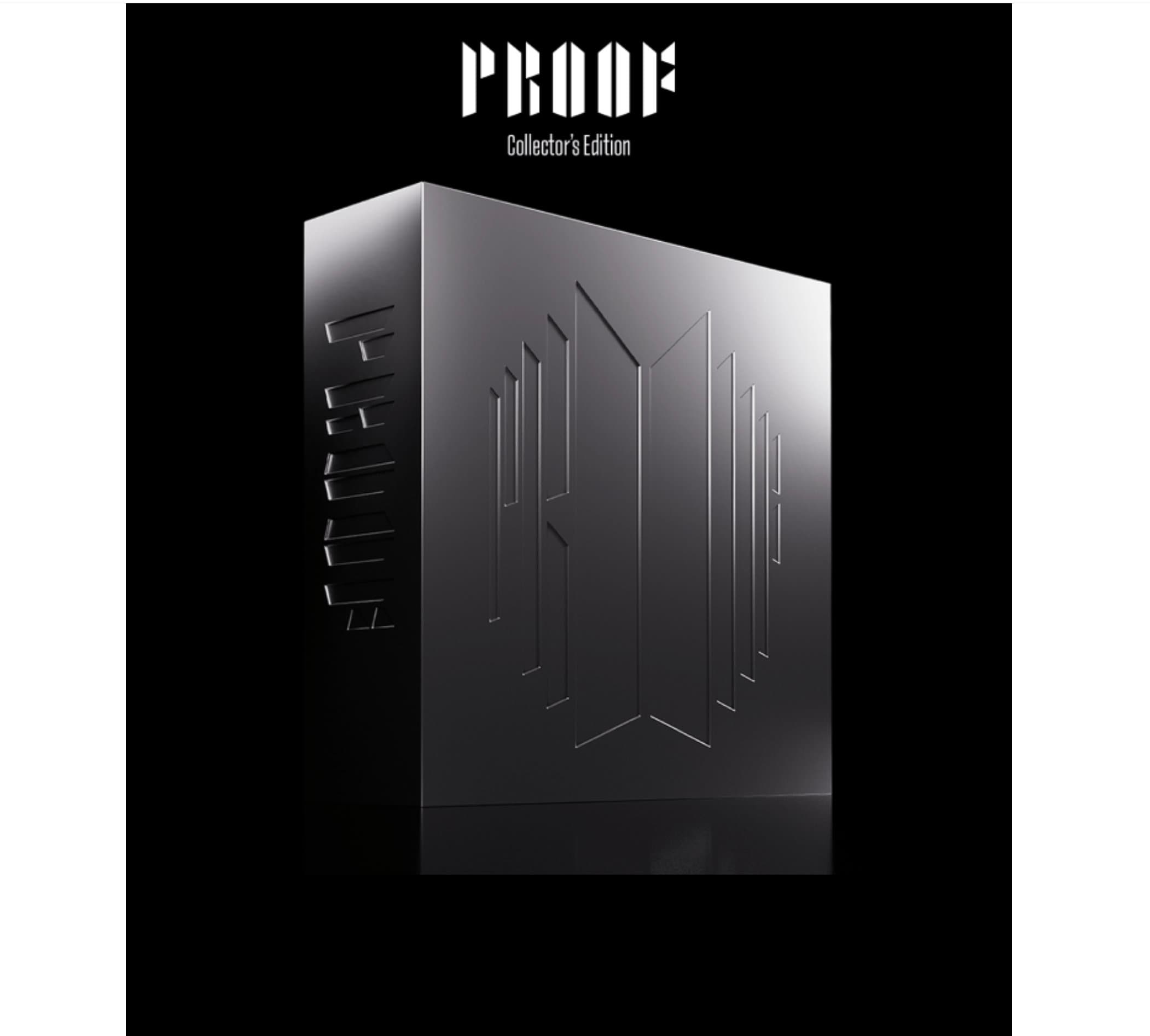 BTS Proof Collector's Edition - Member Inclusion Set - Etsy