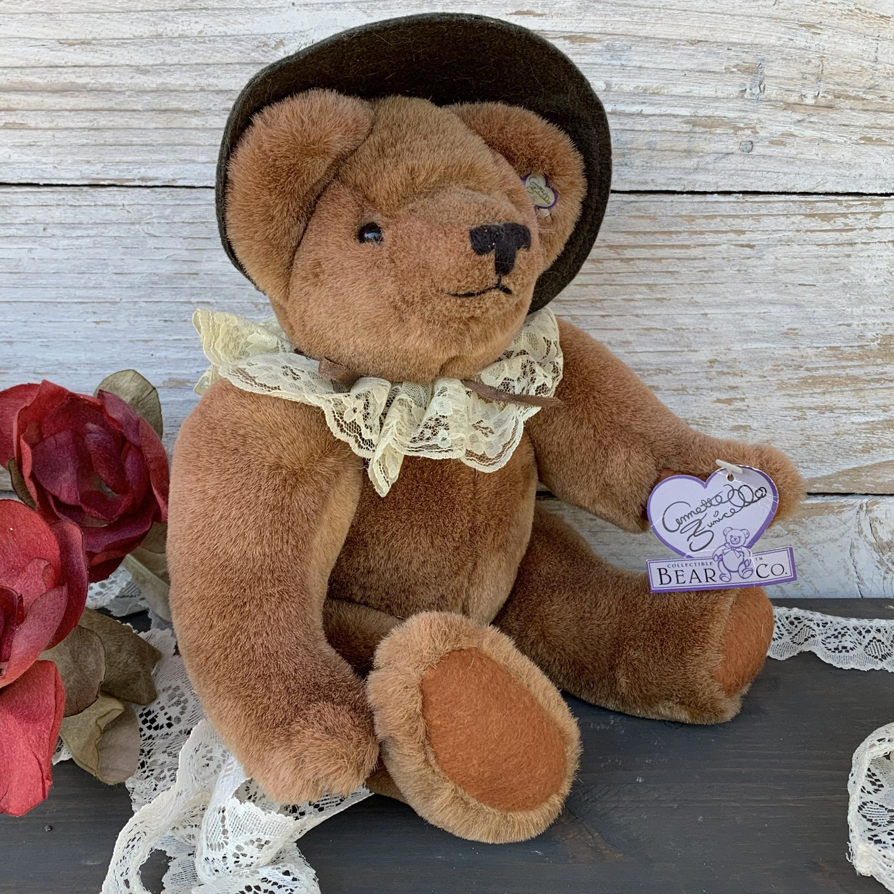 ヴィンテージ アネット・ファニセロ コレクターズテディベア by Bear