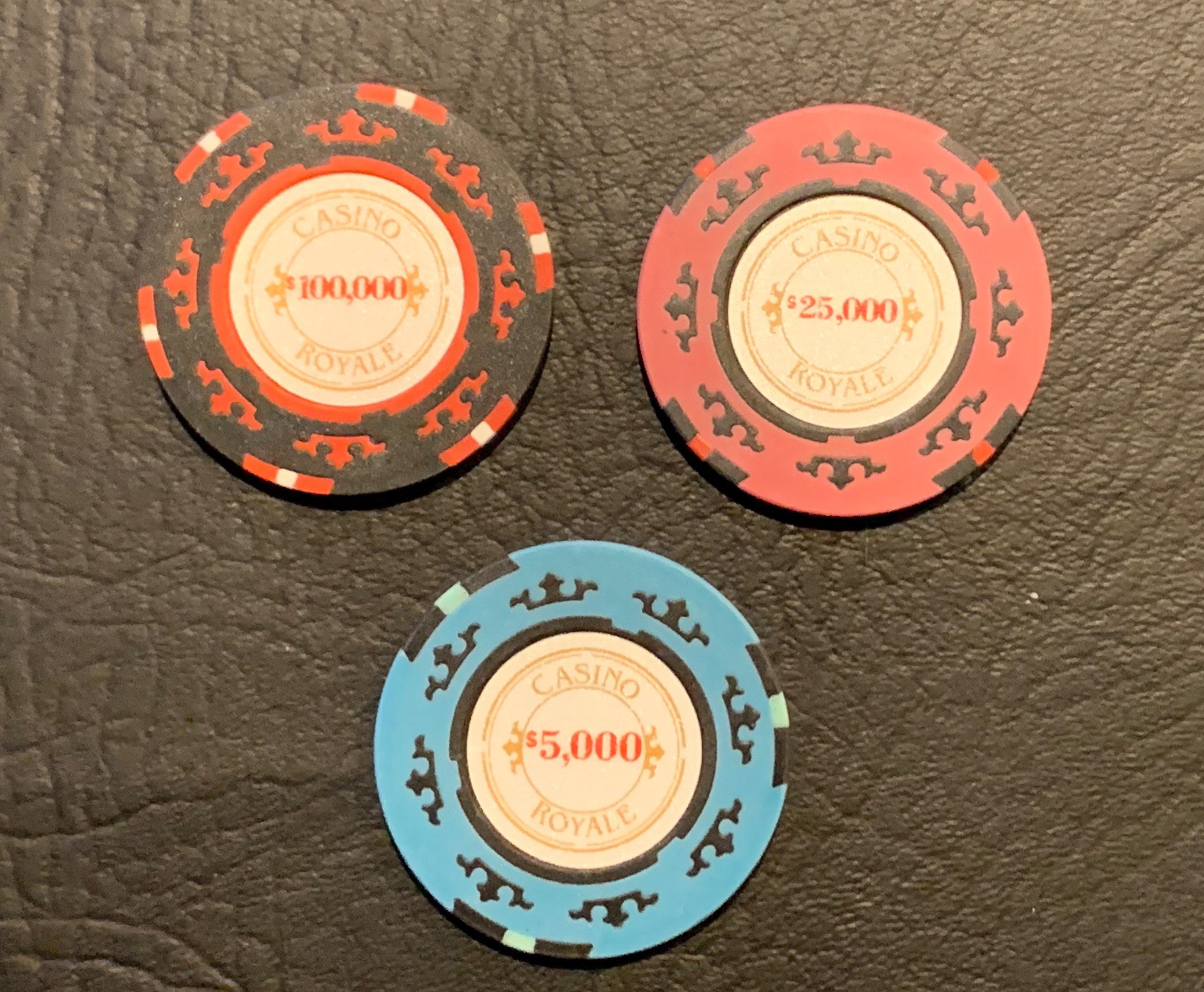 ジェームズ・ボンド『カジノ・ロワイヤル』ポーカーチップ！映画の