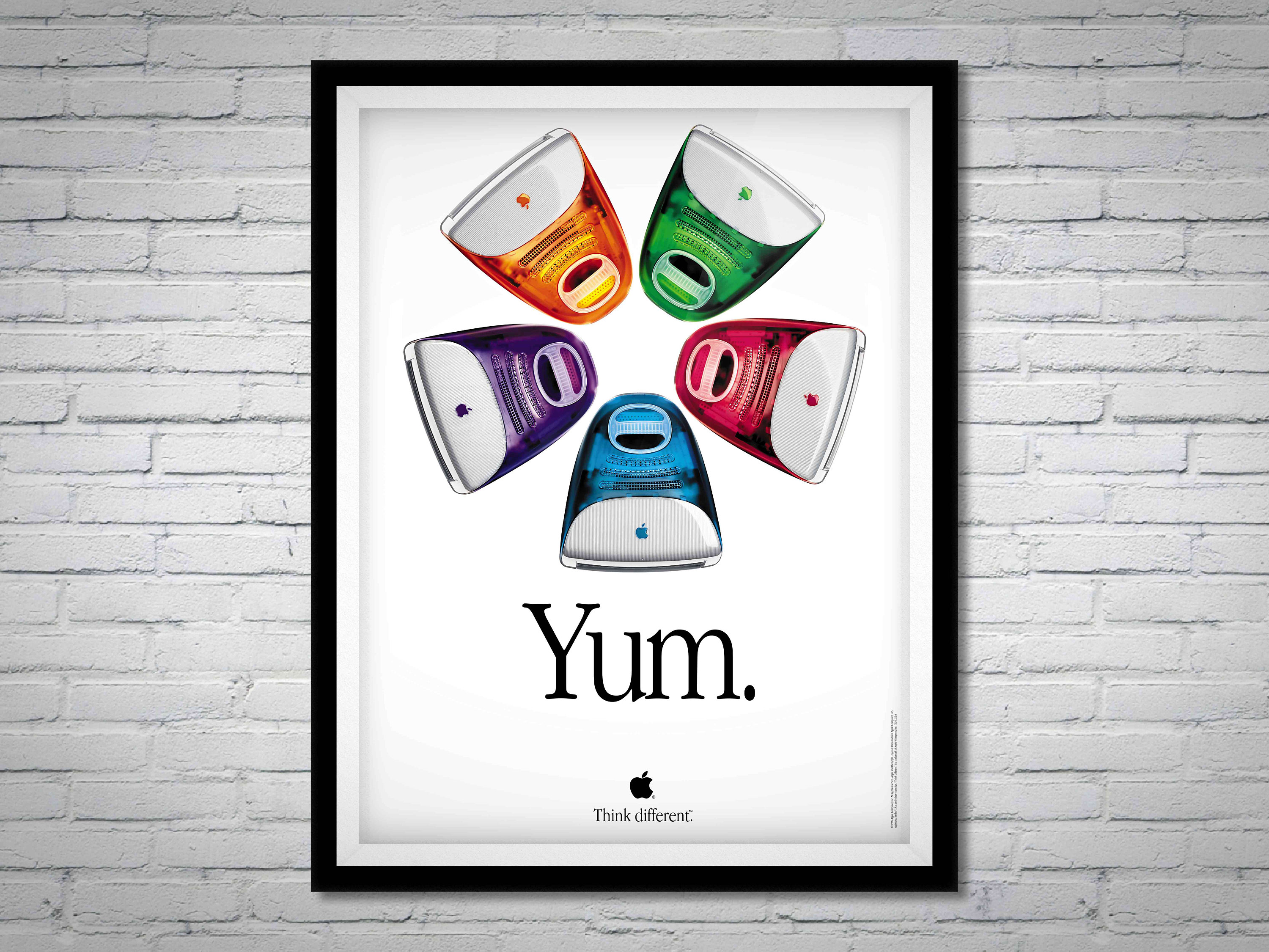 Classic Apple Imac Poster | 