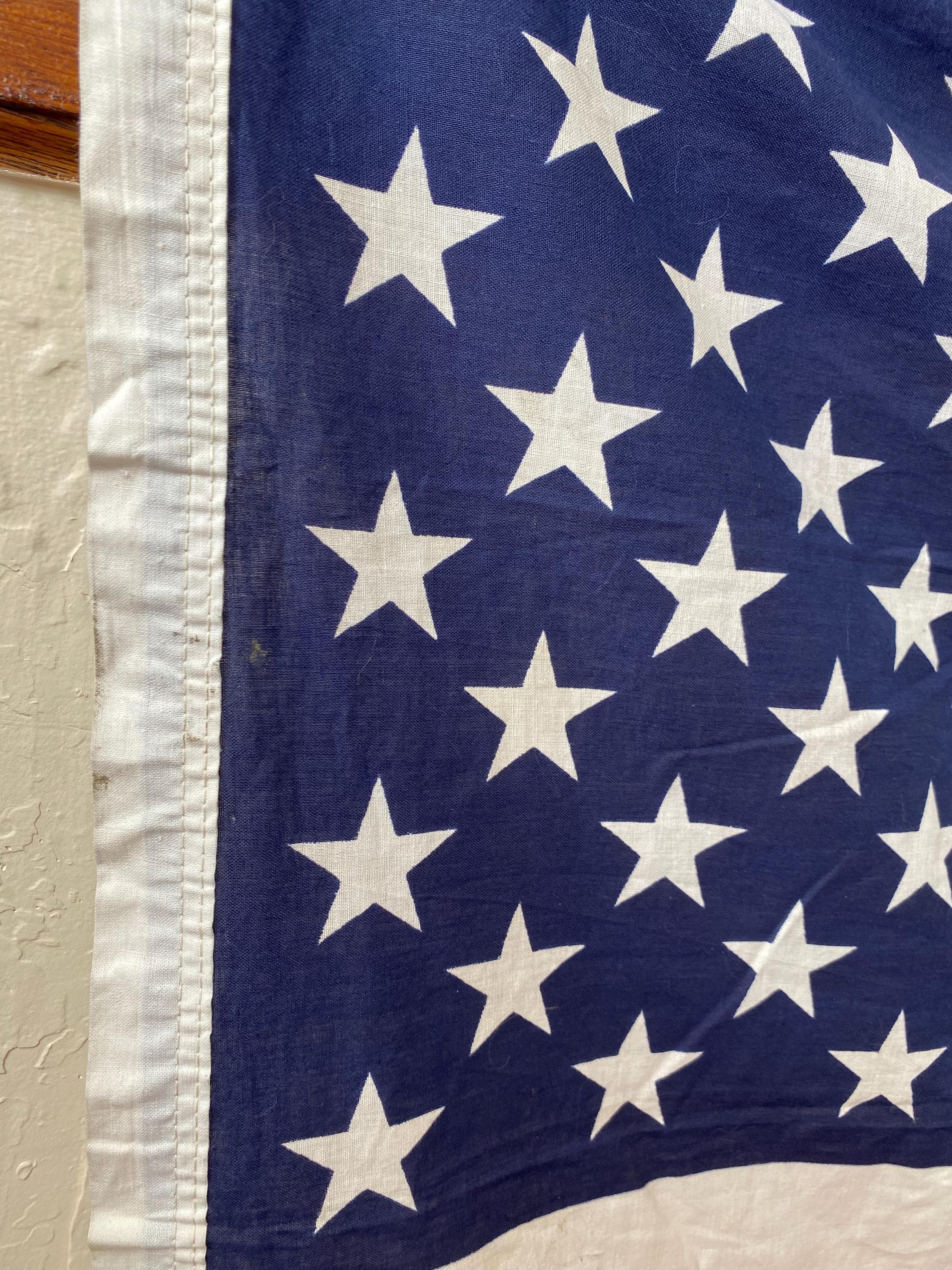 ヴィンテージ ナチュラルステイン カリフォルニア 50 スター アメリカ