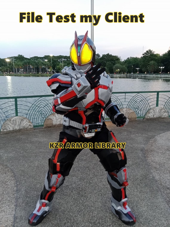 SIC 仮面ライダーファイズ コスプレ用エヴァフォーム型紙 - Etsy 日本