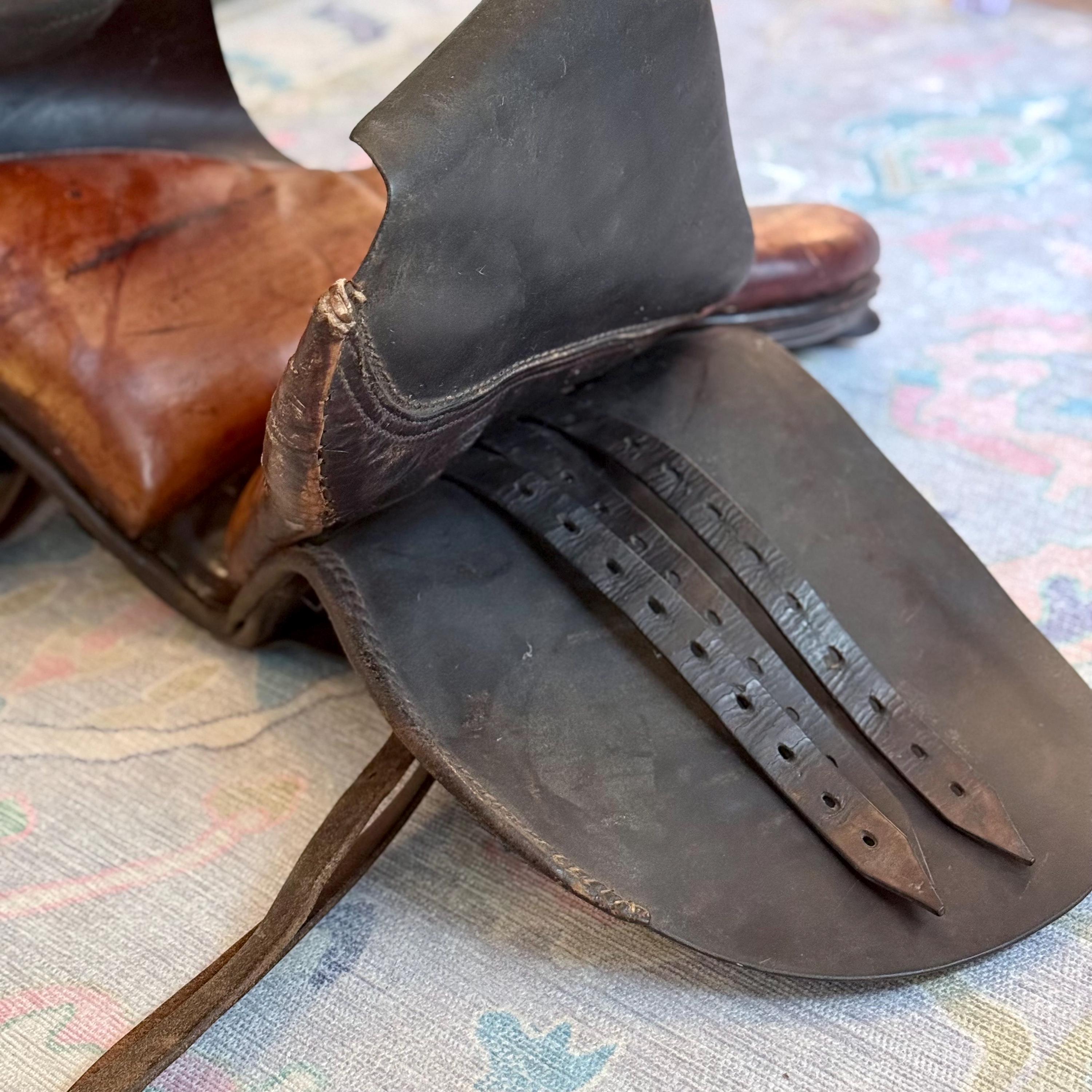 チャンピオン＆ウィルトン ヴィンテージレザー 馬鞍 19インチ