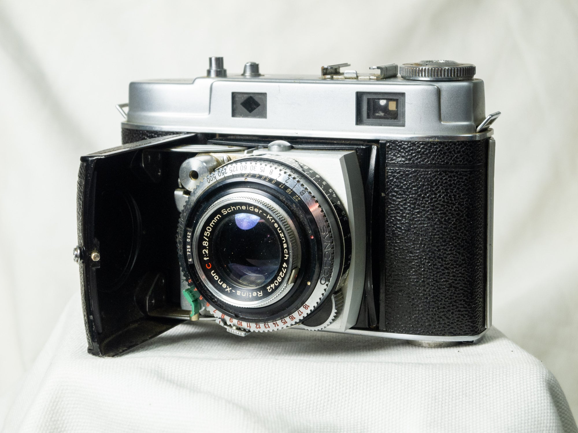 Kodak Retina IIC w-Schneider-Kreuznach Retina-Xenon 50 mm f2.8