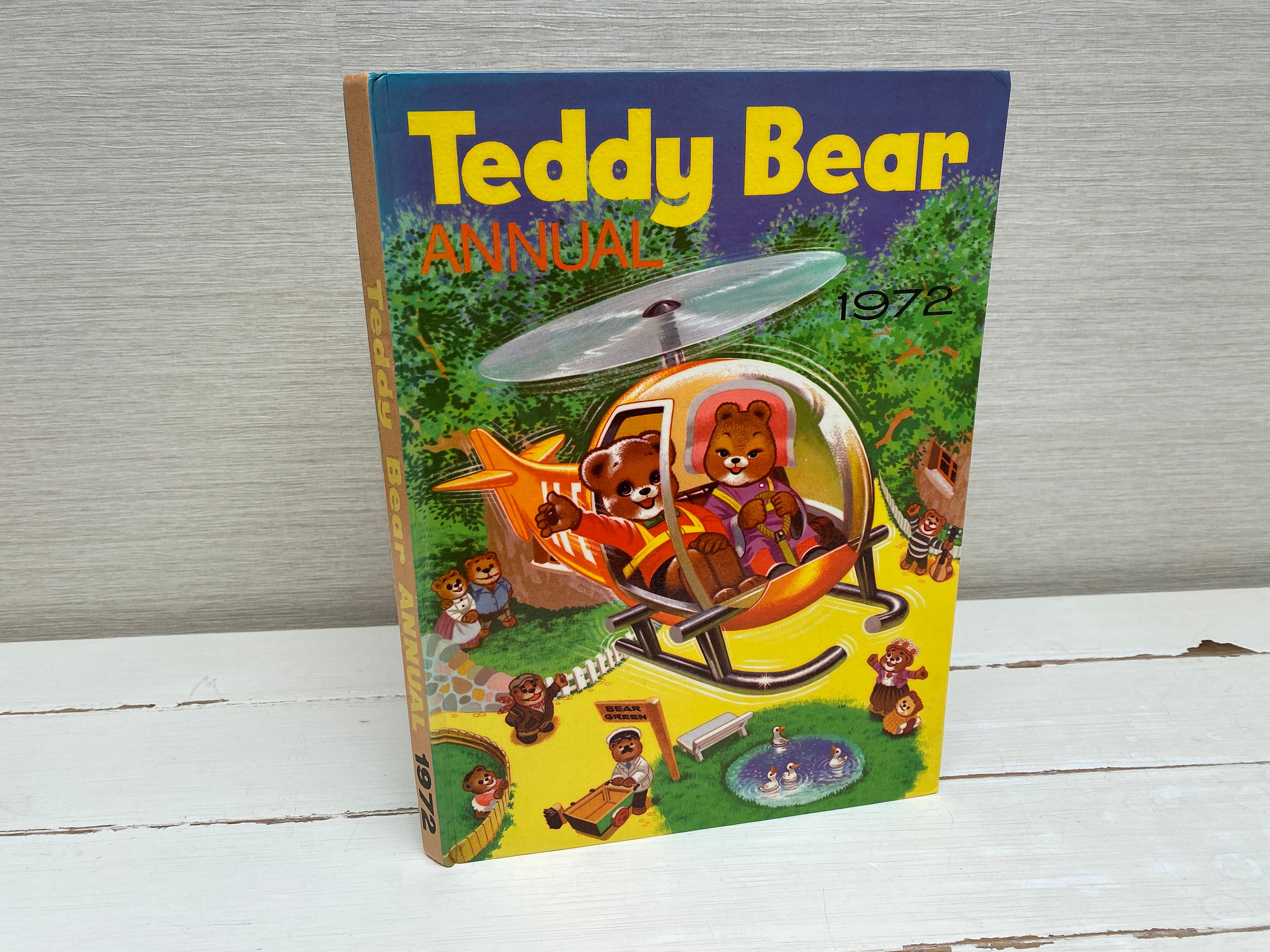 Teddy Bear's Hardback Vintage Children's Annual 1972 - Etsy Denmark
