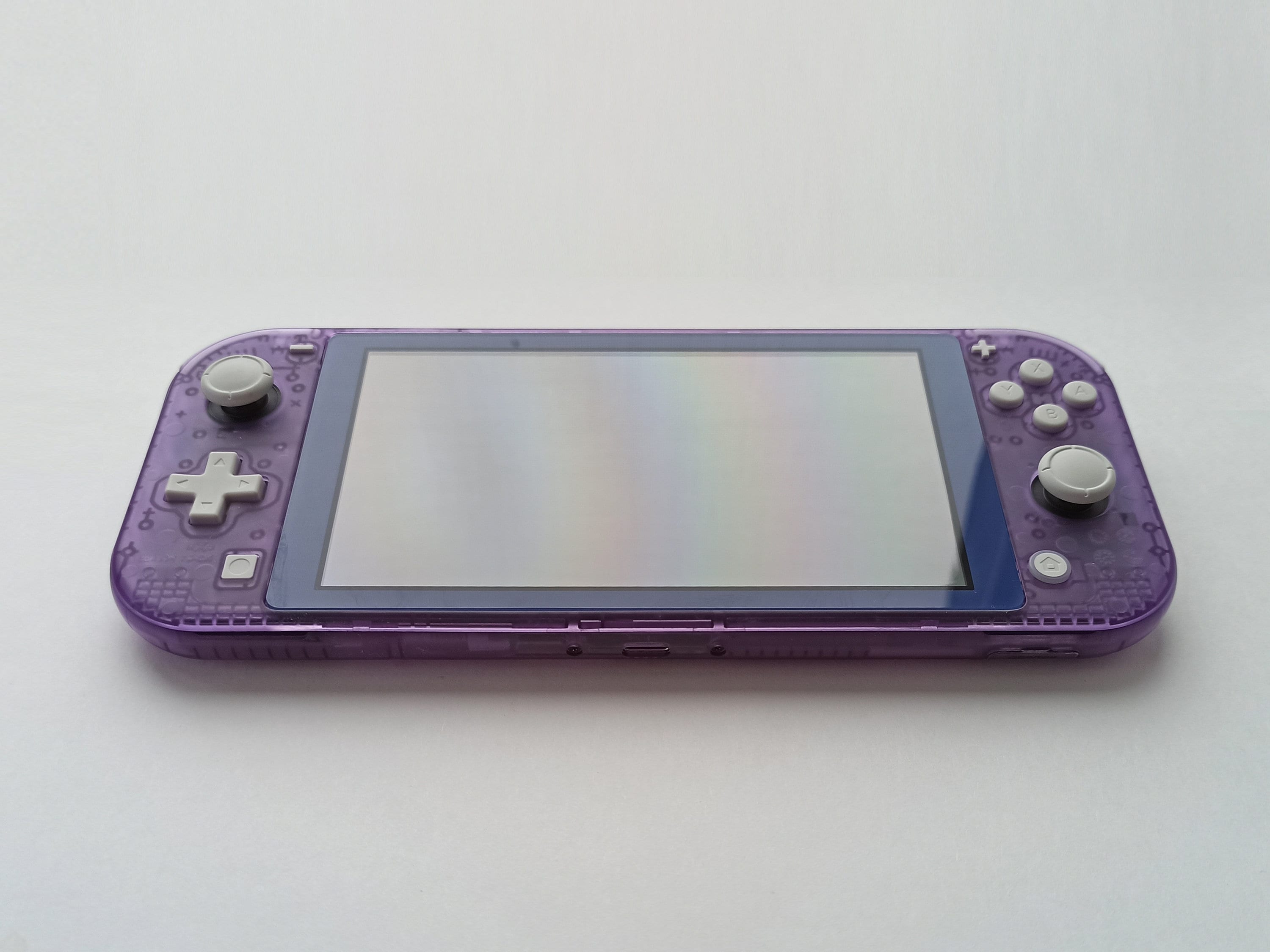 Custom Clear Purple Nintendo Switch Lite Console New Housing Shell