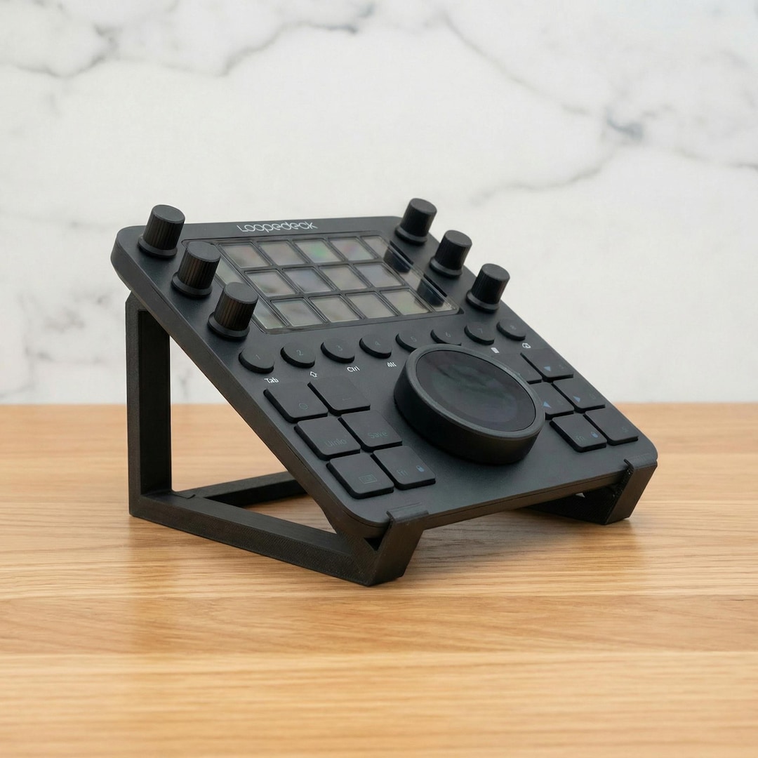 Loupedeck CT Stand | Ergonomic Tilted Holder for Efficient Video