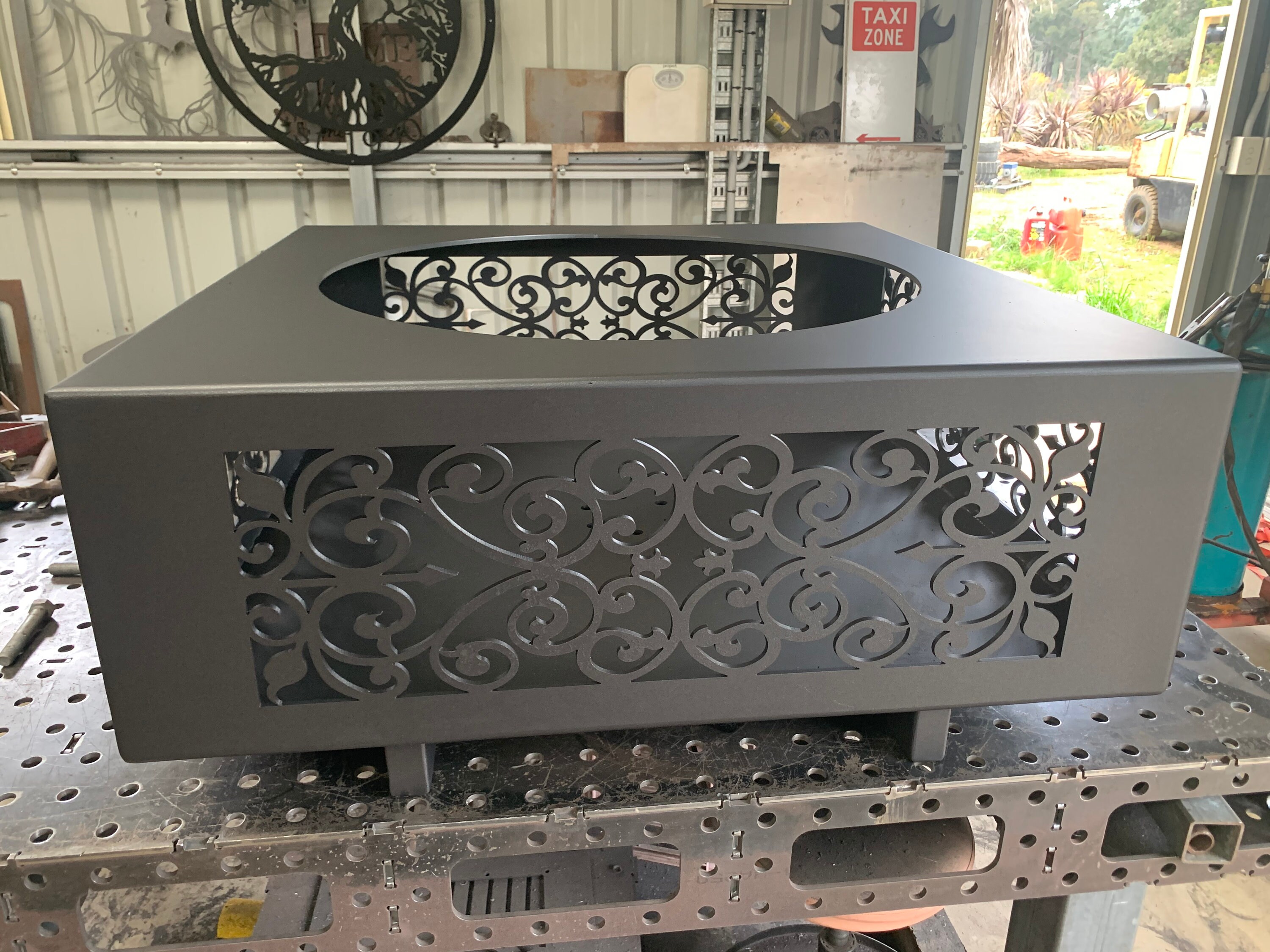 Fire Pit DXF SVG - Etsy