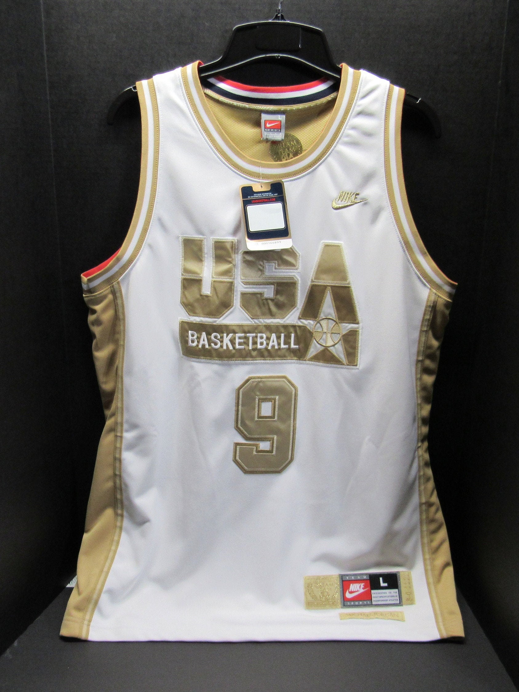 Vintage Nike 1992 Dream Team Michael Jordan USA Olympic Jersey