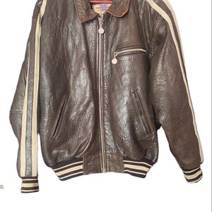 American Spirit Leather Jacket - Etsy