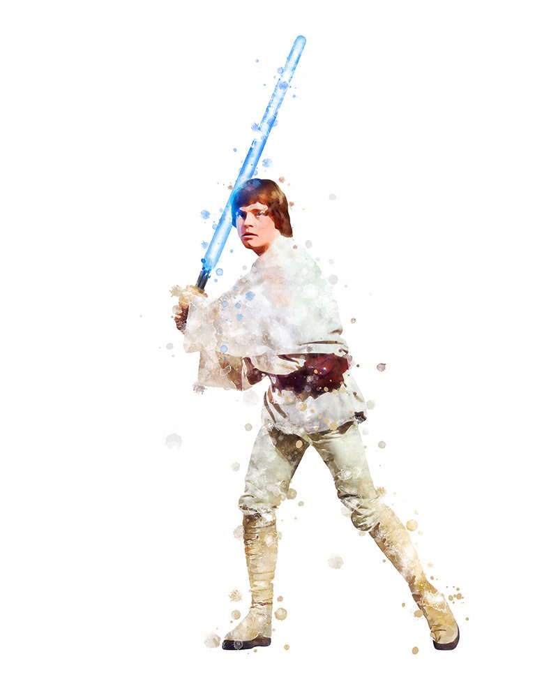 スターウォーズ ルーク スカイウォーカー アートプリント スター