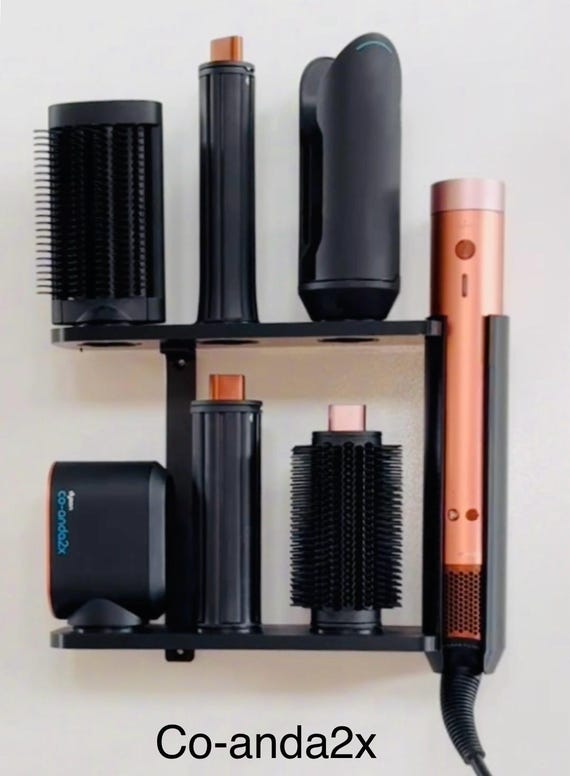 Dyson Coanda 2x Airwrap Compatible Wall Mount Organizer - Etsy