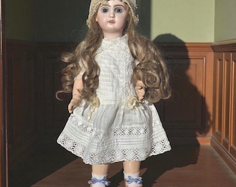 アンティークドール DEP Tete Jumeau // フランス磁器人形 - Etsy 日本