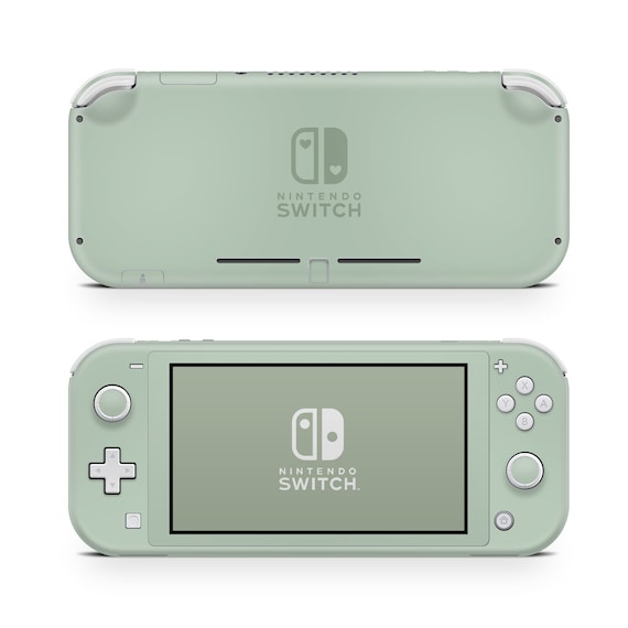 Nintendo Switch Lite Skin Wrap Premium Vinyl Neutral Sage Green