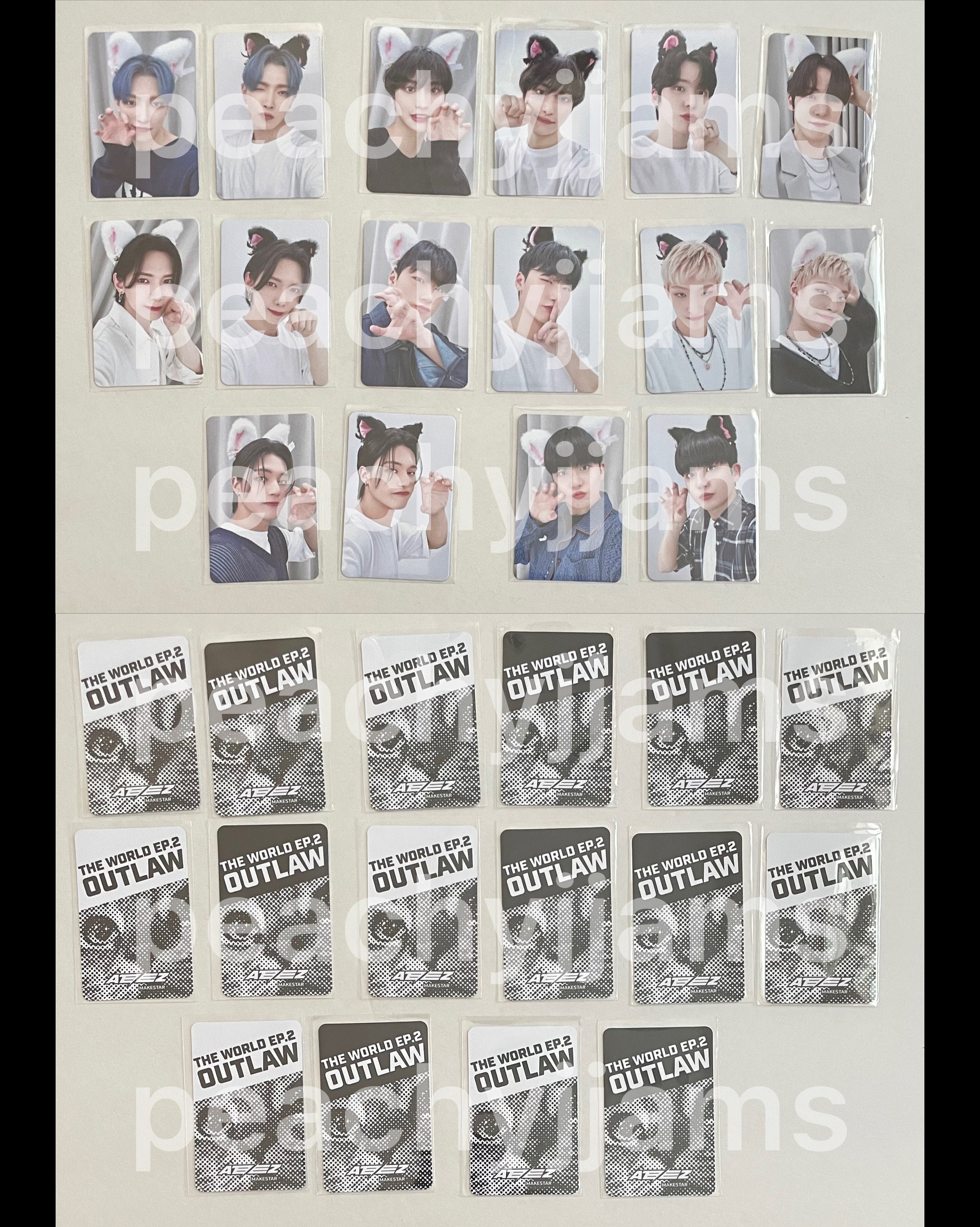 Official Ateez the World Ep 2: Outlaw Makestar Cat / Kitty