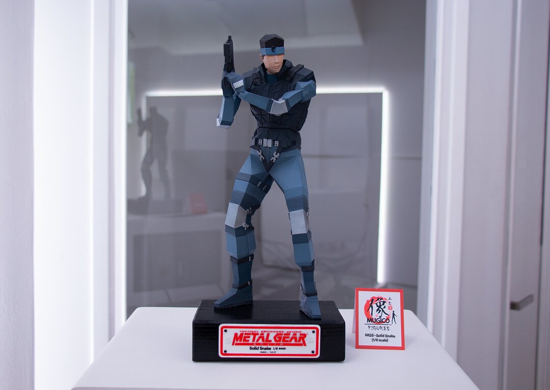 MGS 01 ソリッド・スネーク フィギュア(1/6スケール) [METAL GEAR