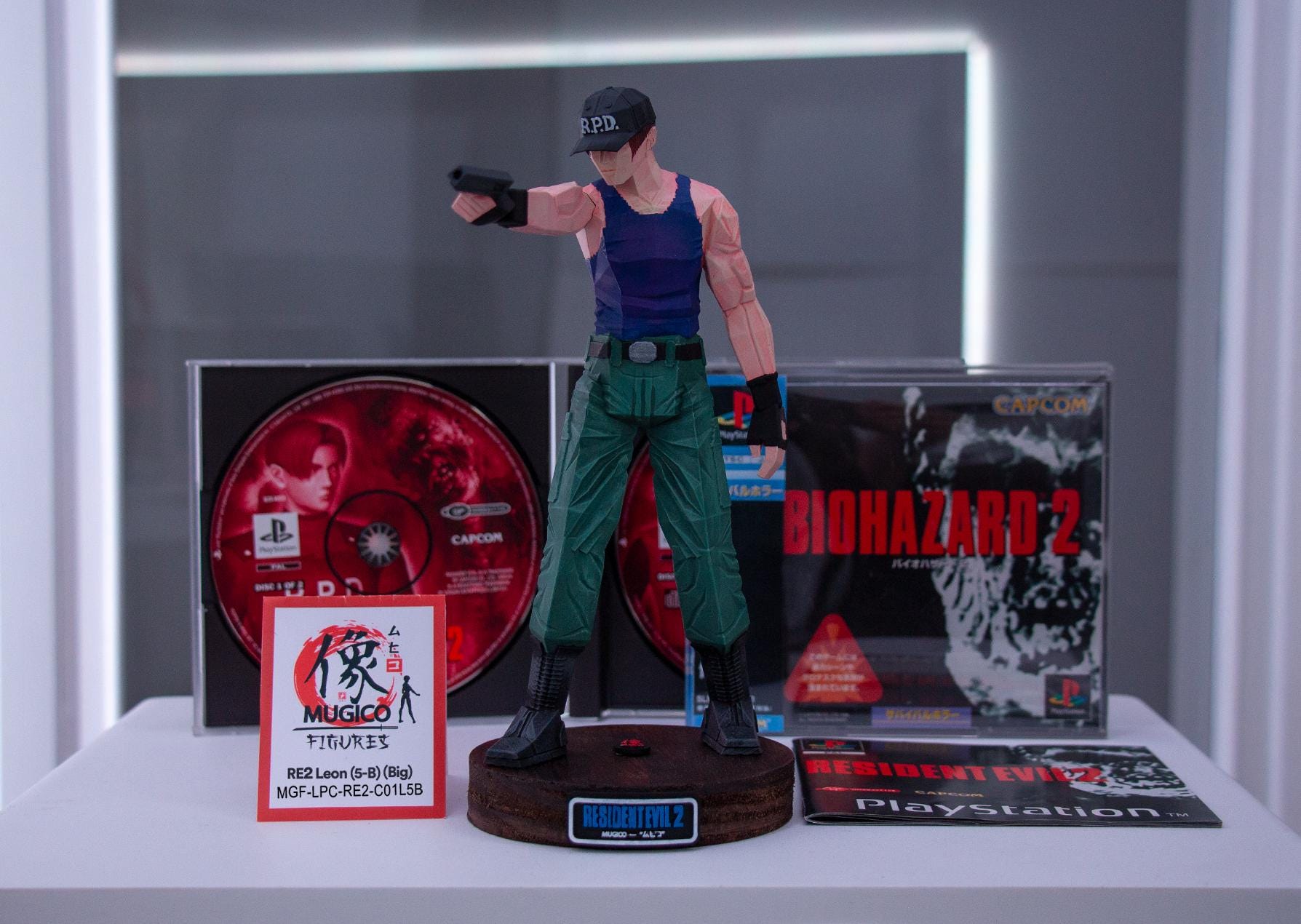 バイオRE2 01 レオン・S・ケネディ(5-B) フィギュア(ビッグサイズ