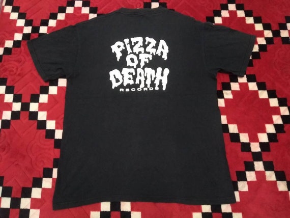 Vintage 90's Pizza of Death BBQ Chickens Japanese Record Black