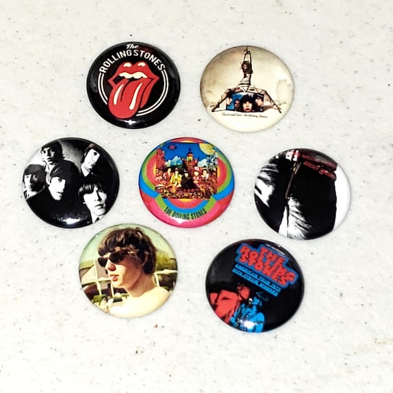 35 the Rolling Stones Buttons 1