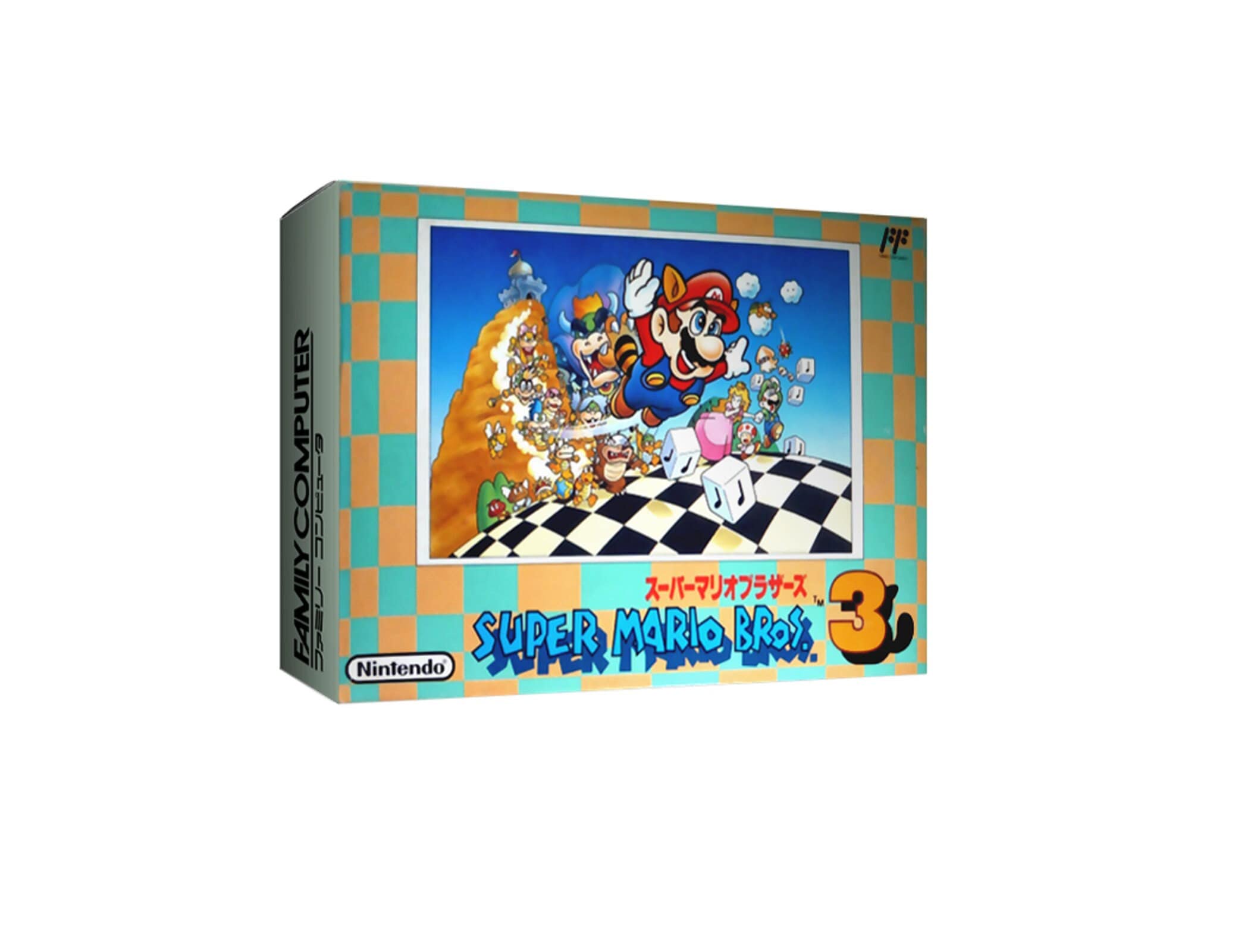 Super Mario Bros. 3 (スーパーマリオブラザーズ3 Famicom Box and