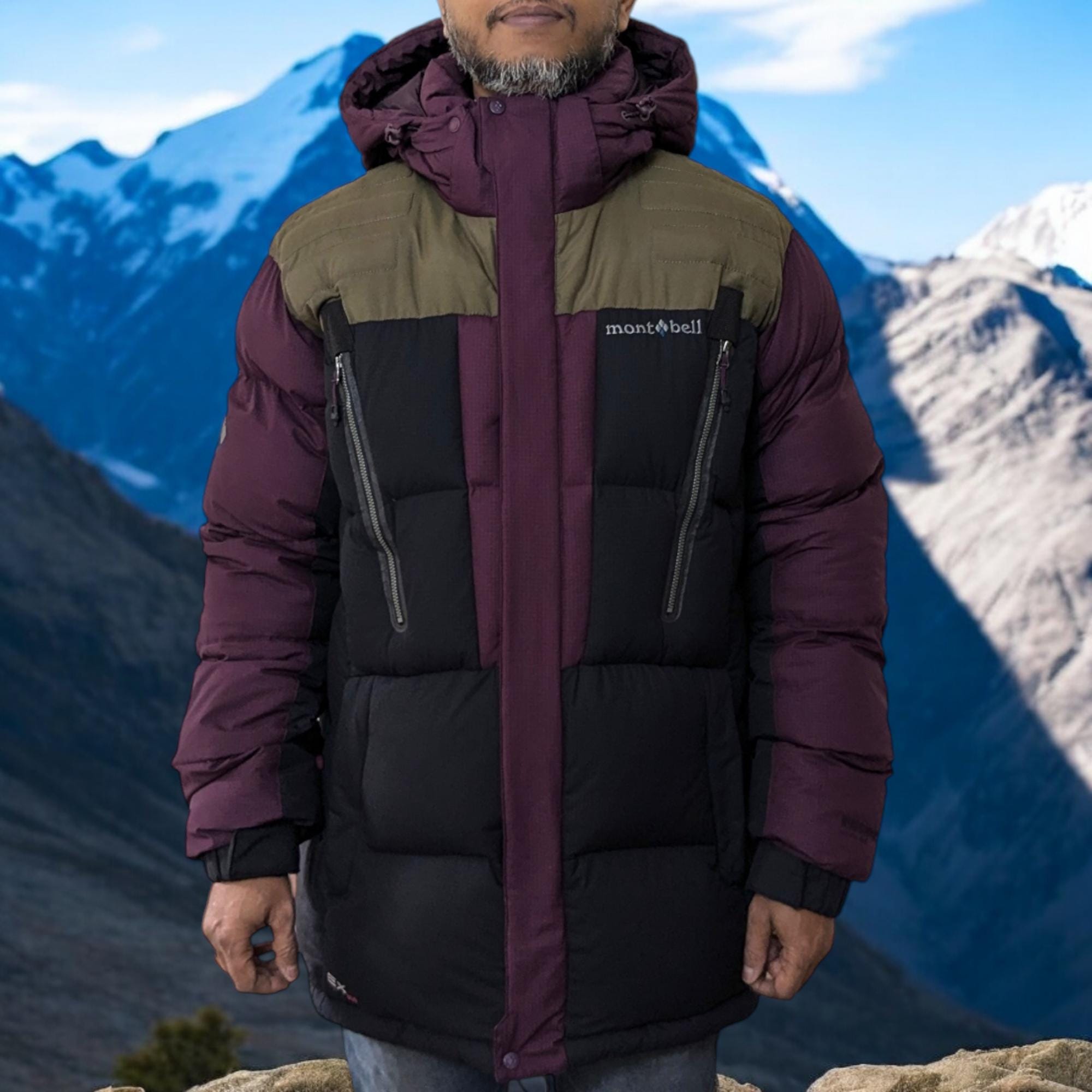 Vintage Mont Bell EX 800 Windstopper Insulated Shell Downfill