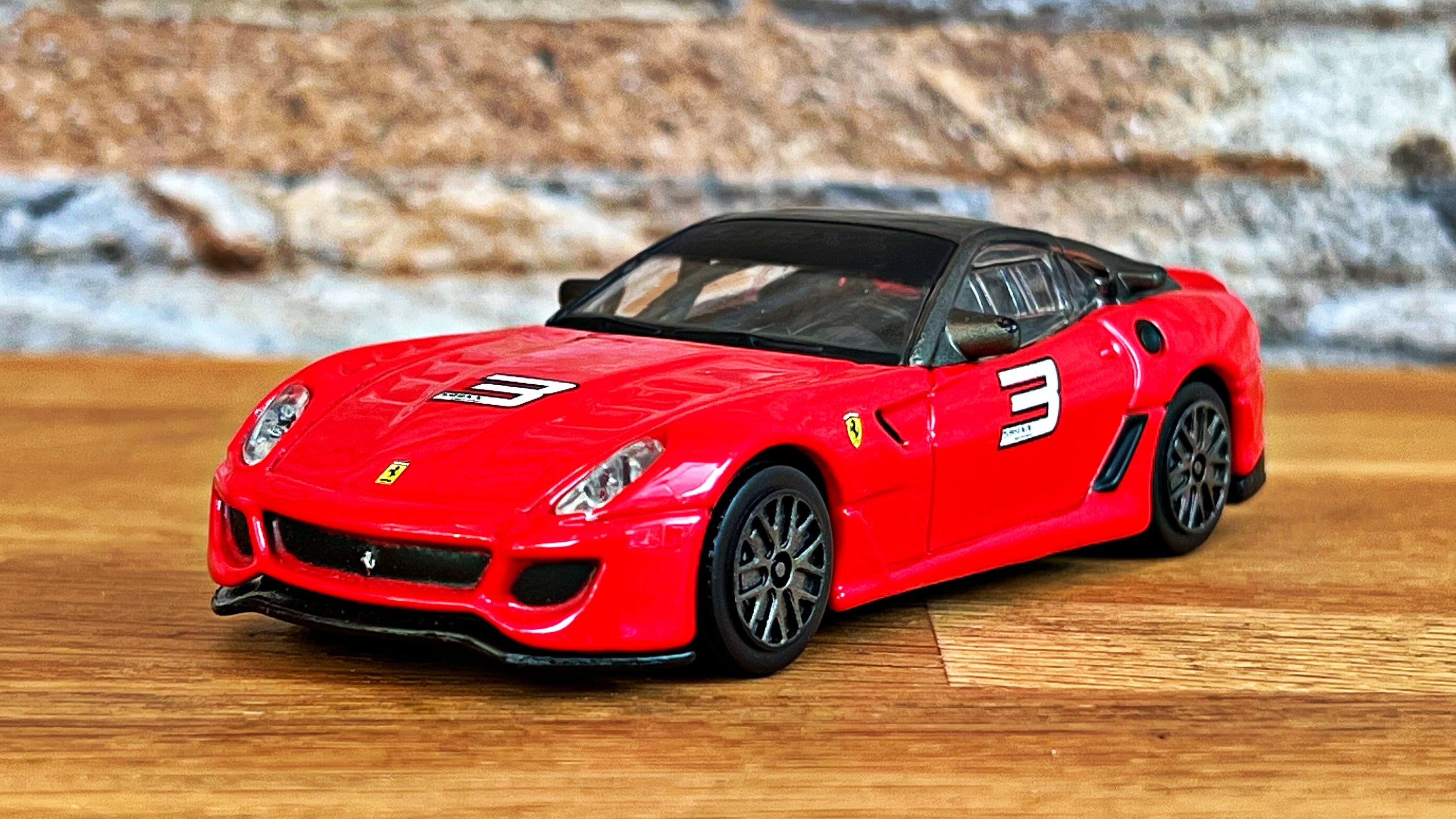 Ferrari 599XX, 1/43 Diecast Car, 1/43 Scale Model Car, Vintage Car