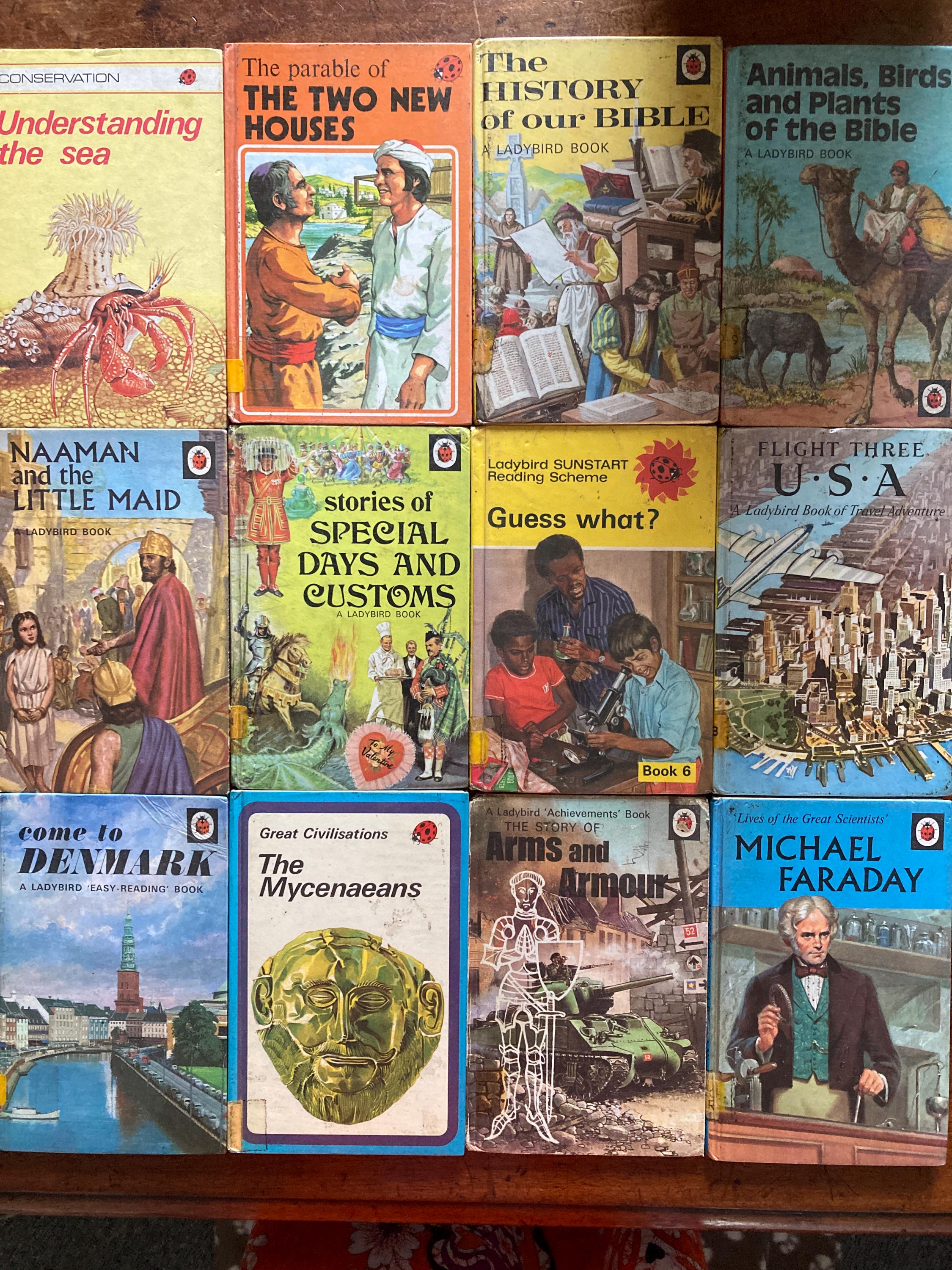 Vintage Ladybird Books - 12 Titles to Choose From - Highly