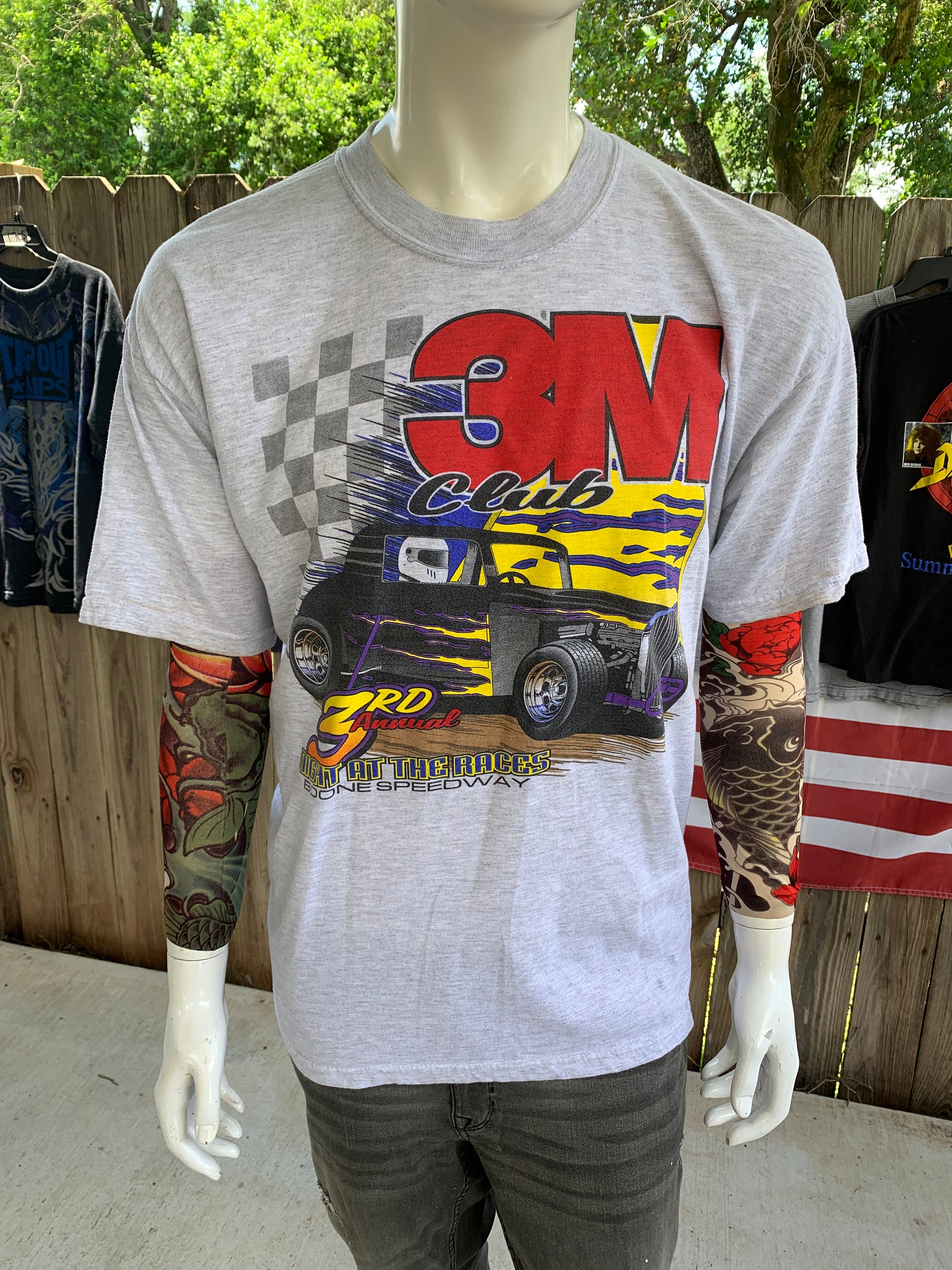 Vintage 90s 3M Racing T-shirt - Boone Speedway Double Sided XL - Etsy
