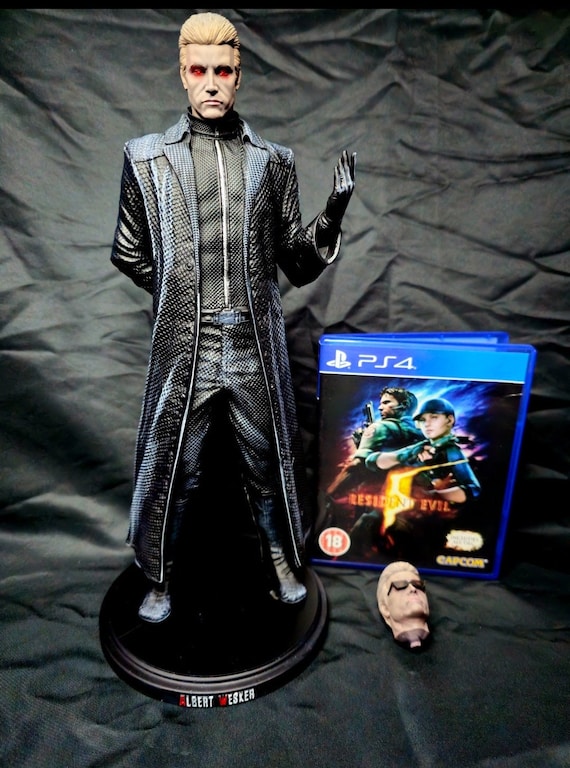 1/6スケール バイオハザード5 アルバート・ウェスカー 交換用ヘッド