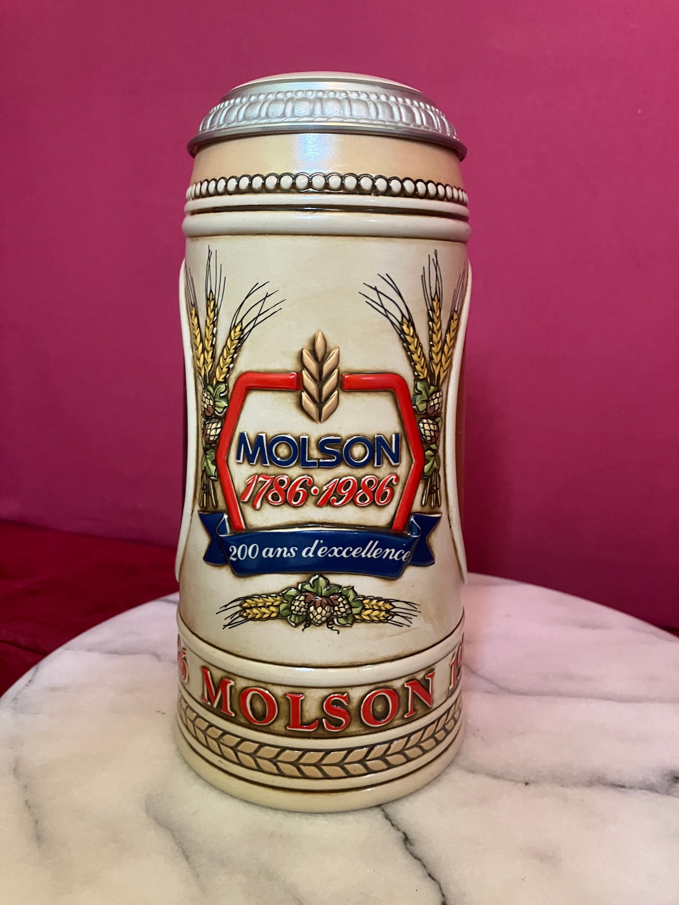 非売品 CHEERS FOR 200YEARS MOLSON 1786-1986 Cheers For 200 Years