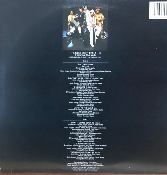 The Isley Brothers: 3 + 3. Vinyl LP - Etsy 日本