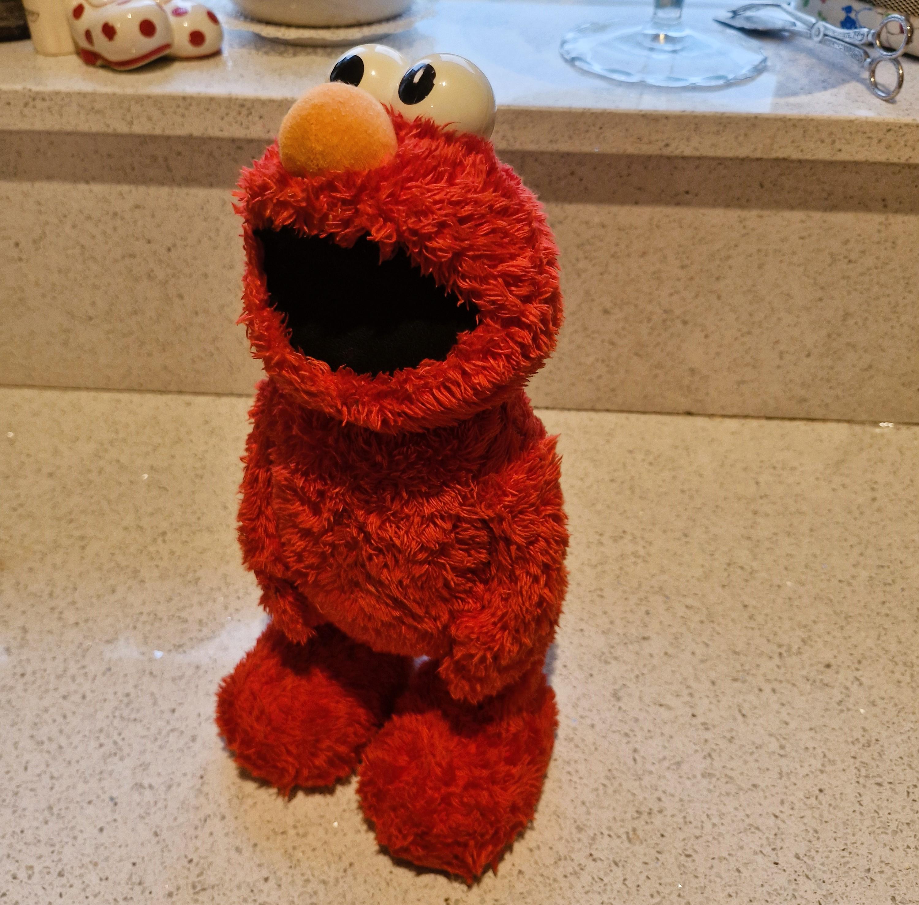 Vintage Tickle Me Elmo TMX - Sesame Street Talking Plush Toy - Etsy
