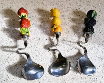 ヴィンテージ シルバーメッキ サラダサービングトング - クーパー