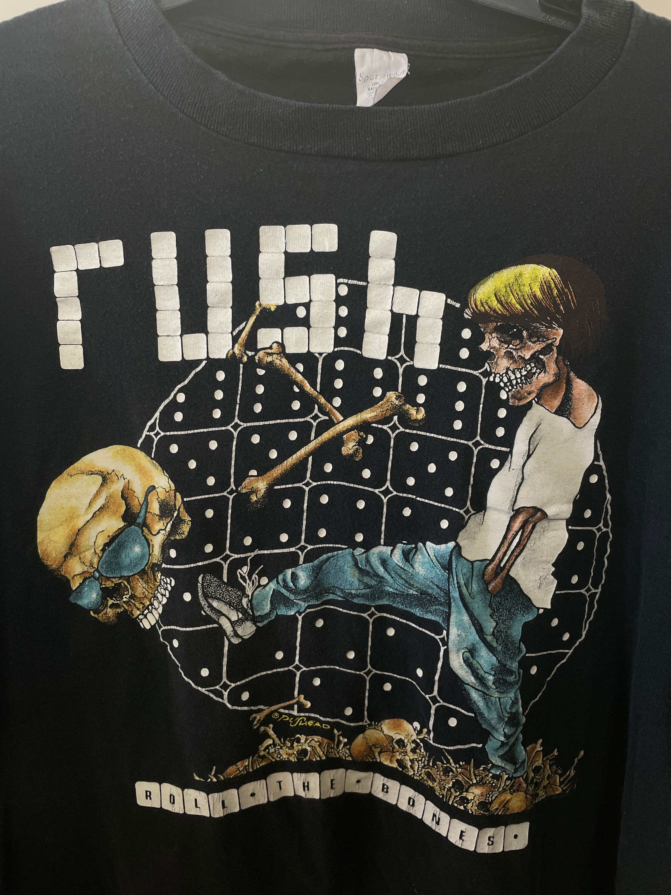 Rush Roll The Bones '91 Tシャツ ブートレグ il_fullxfull