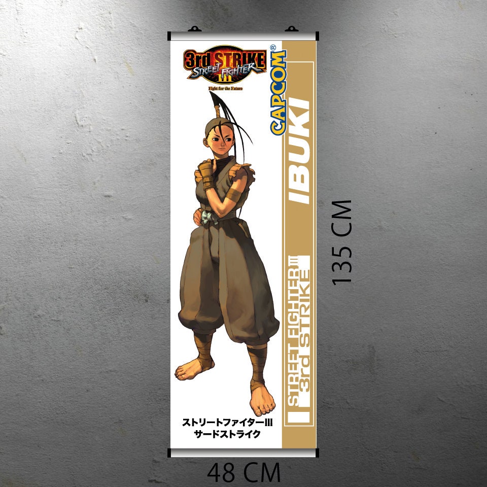 Street Fighter III 3rd Strike - IBUKI Arcade Video Game FLYER