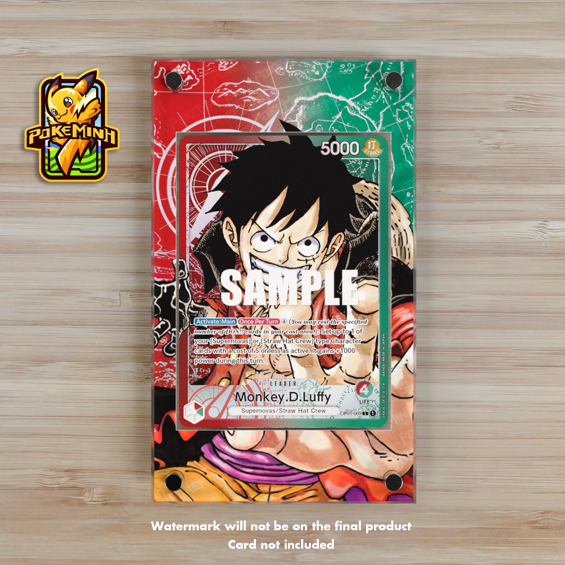 Monkey D. Luffy OP01-003 Leader Alternate Art Custom One Piece