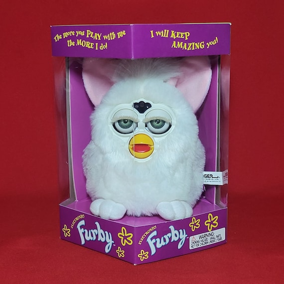 VTG Electronic White Furby Snowball Model 70-800 Tiger 1998 NIB - Etsy