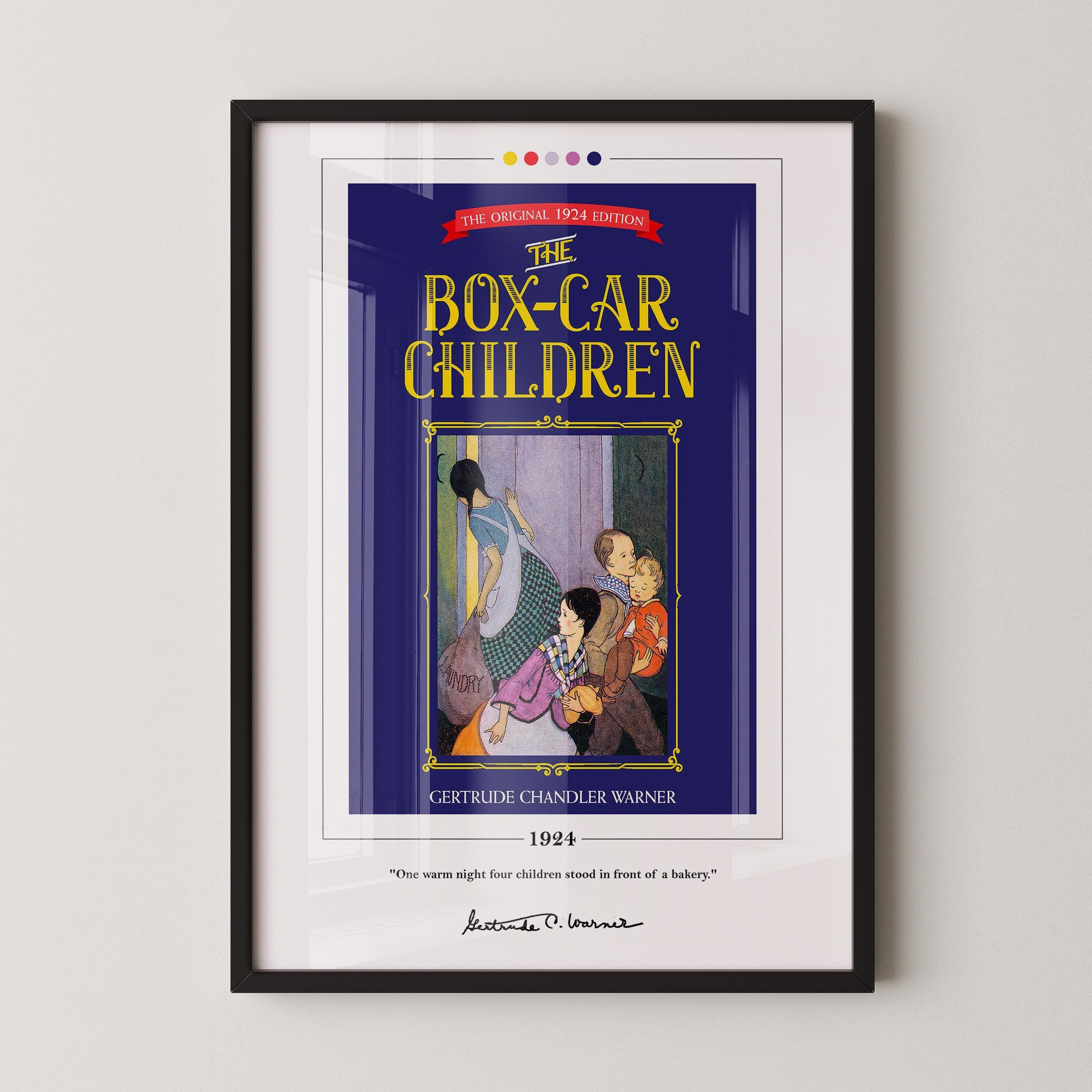 The Boxcar Children Book Cover Poster | Gertrude Chandler Warner