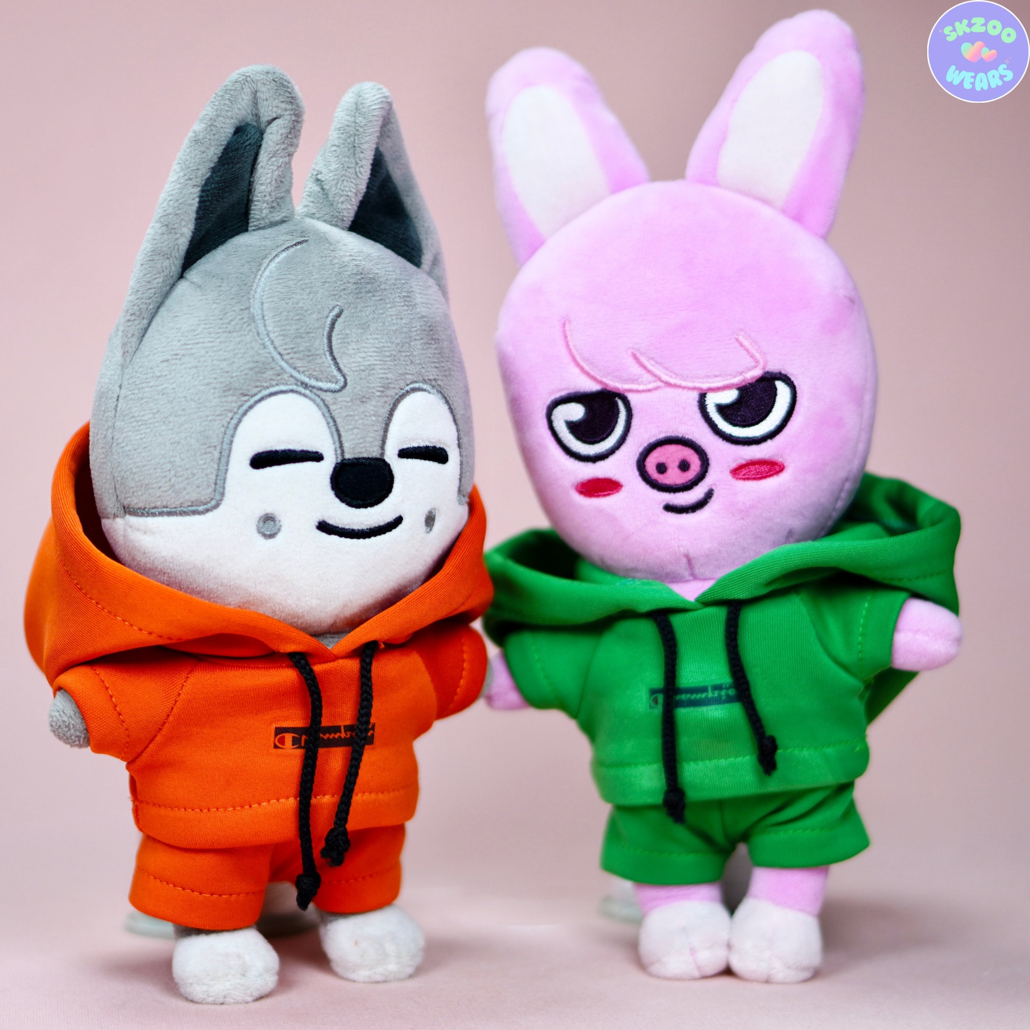 SKZOO ぬいぐるみ 服 Stray Kids 人形衣装 OT8セット - Etsy 日本